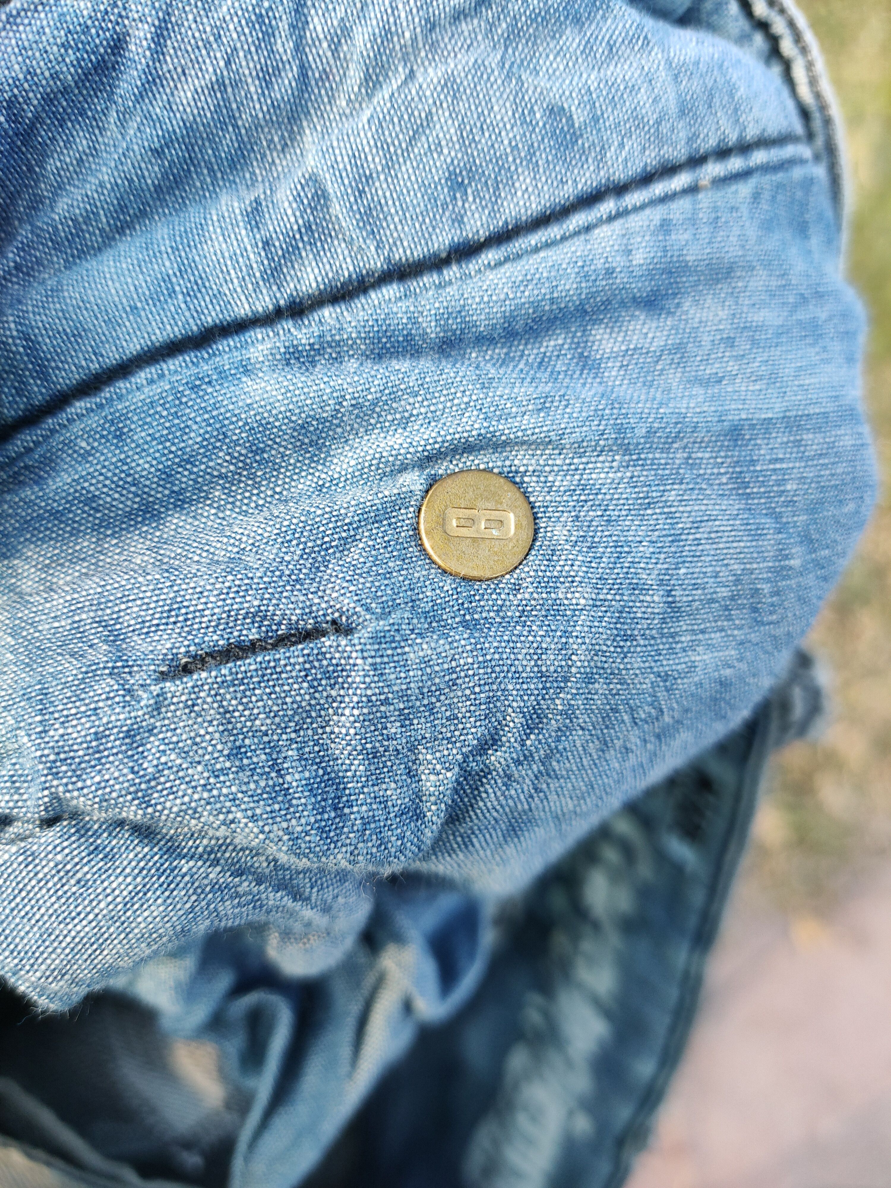Vintage For our friends distressed denim jeans vintage nice🔥 Size US 32 / EU 48 - 10 Thumbnail