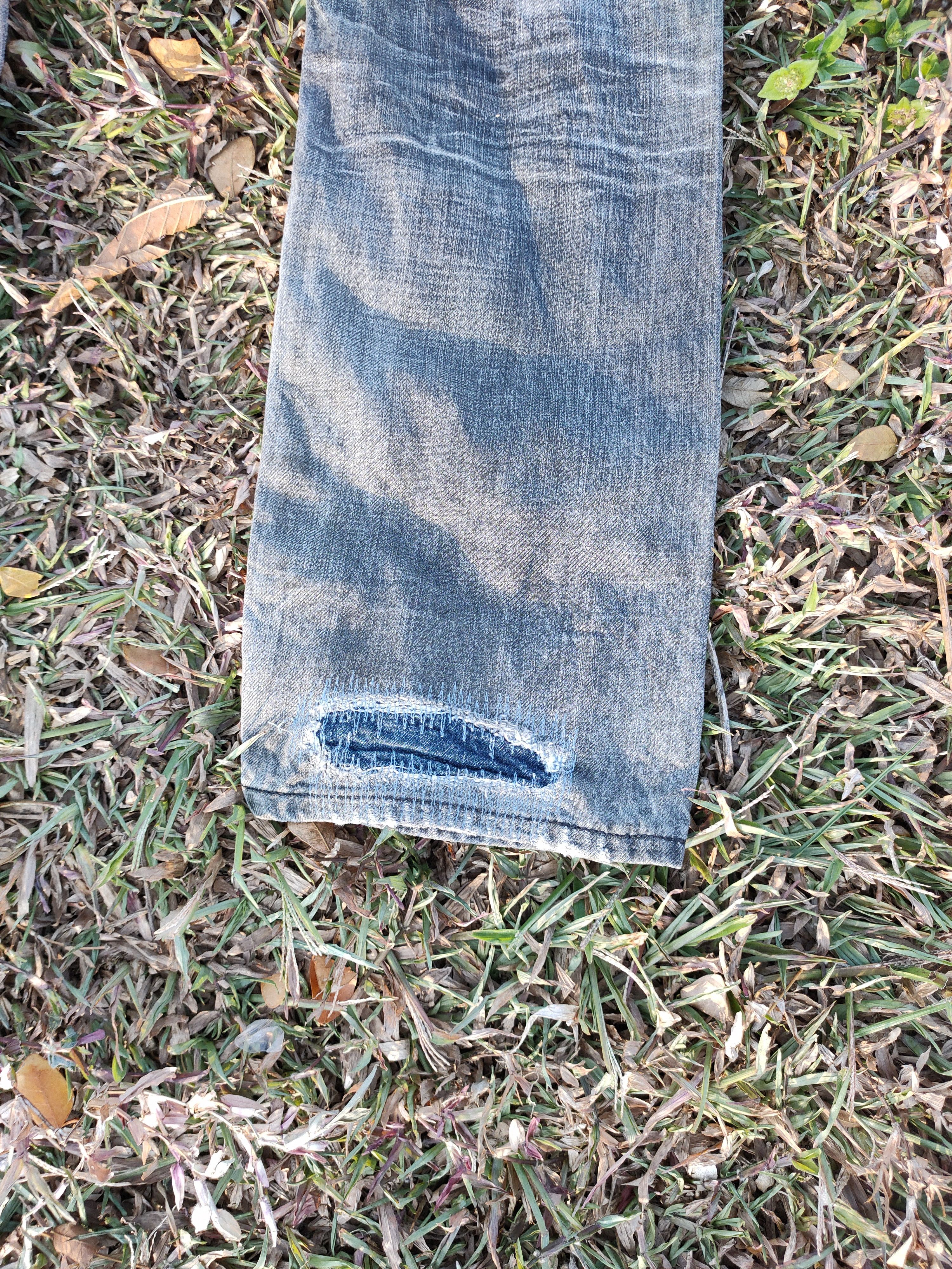 Vintage For our friends distressed denim jeans vintage nice🔥 Size US 32 / EU 48 - 11 Thumbnail
