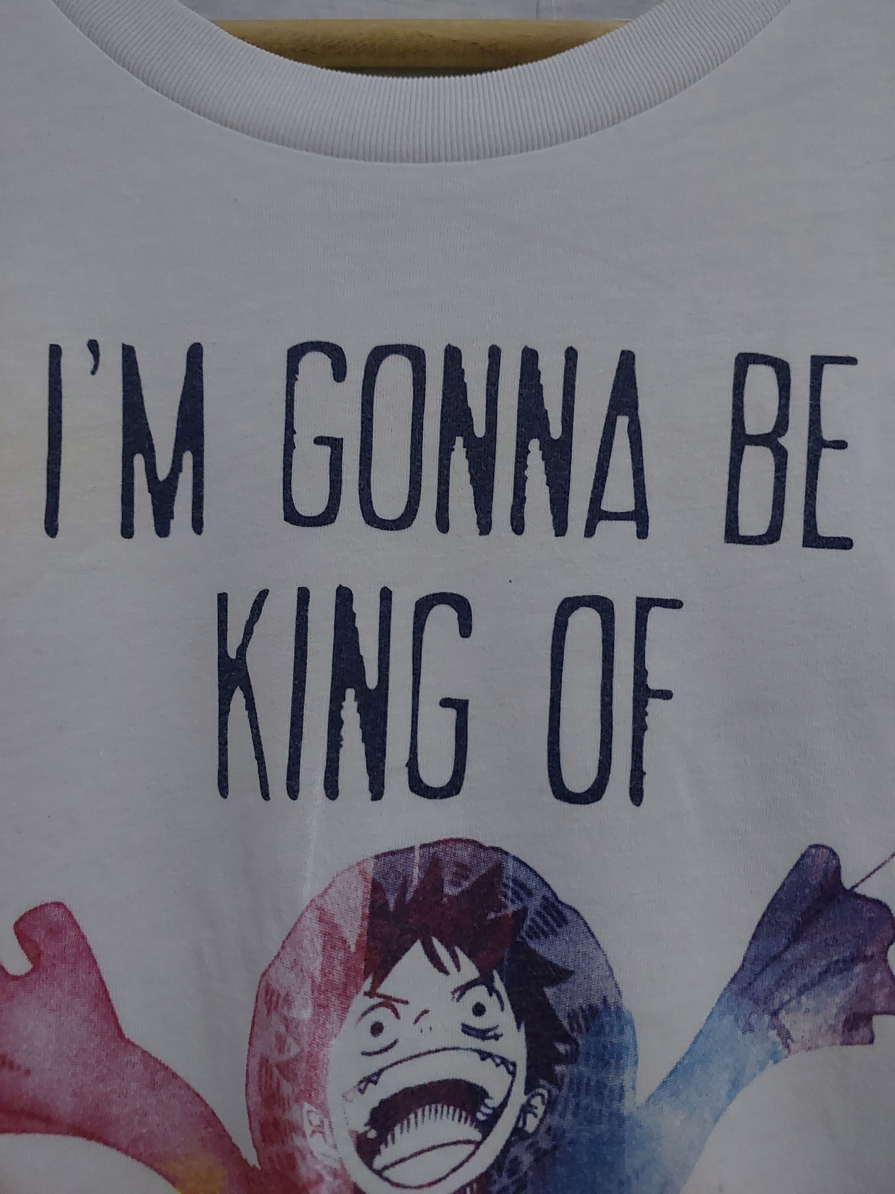 Anime × Japanese Brand × Vintage ONE PIECE ANIME LUFFY T-SHIRT Size US M / EU 48-50 / 2 - 4 Thumbnail
