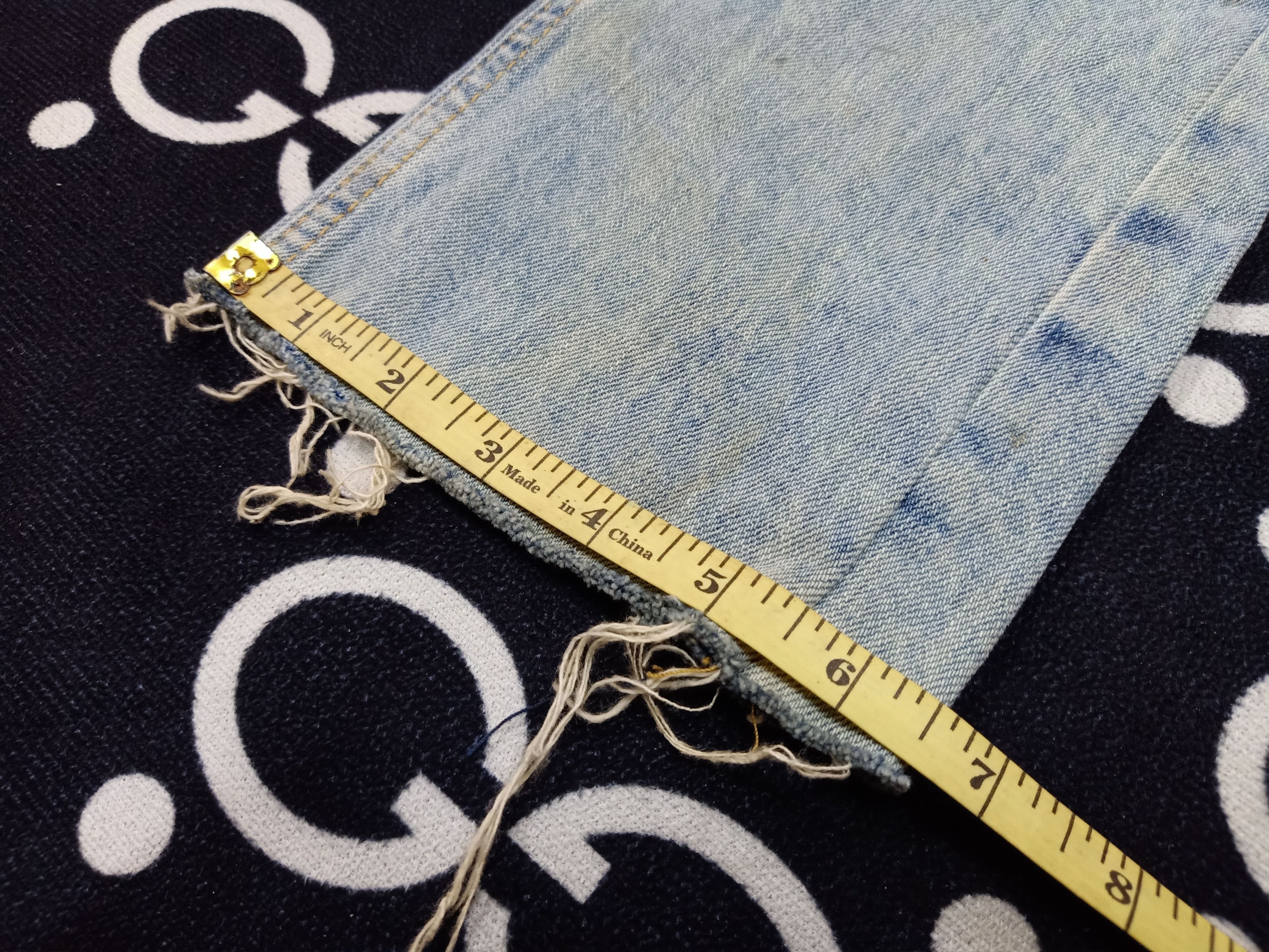 Bershka BERSHKA Distressed Patches Denim Jeans Pant Size US 32 / EU 48 - 13 Thumbnail