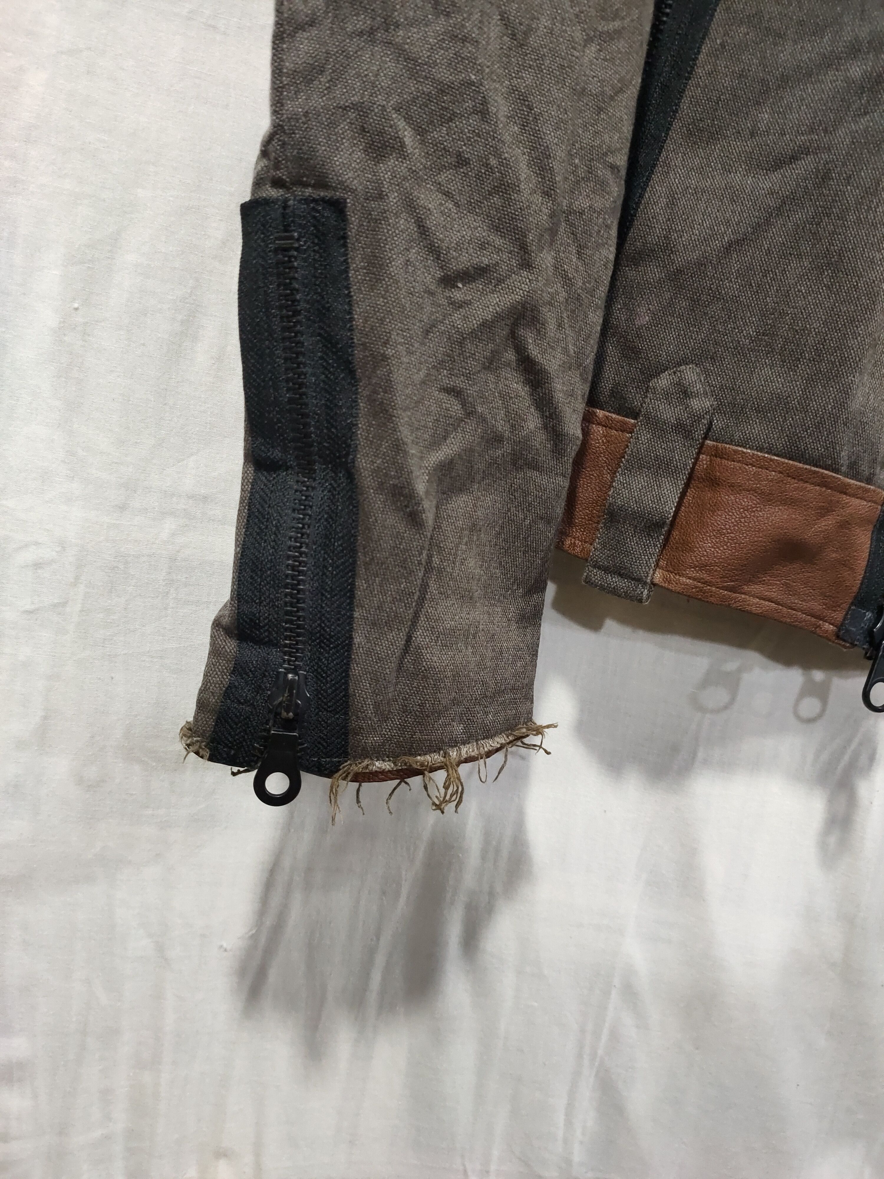 Bark Bark tannage zipper jacket Japanese designer army green Size US M / EU 48-50 / 2 - 13 Thumbnail