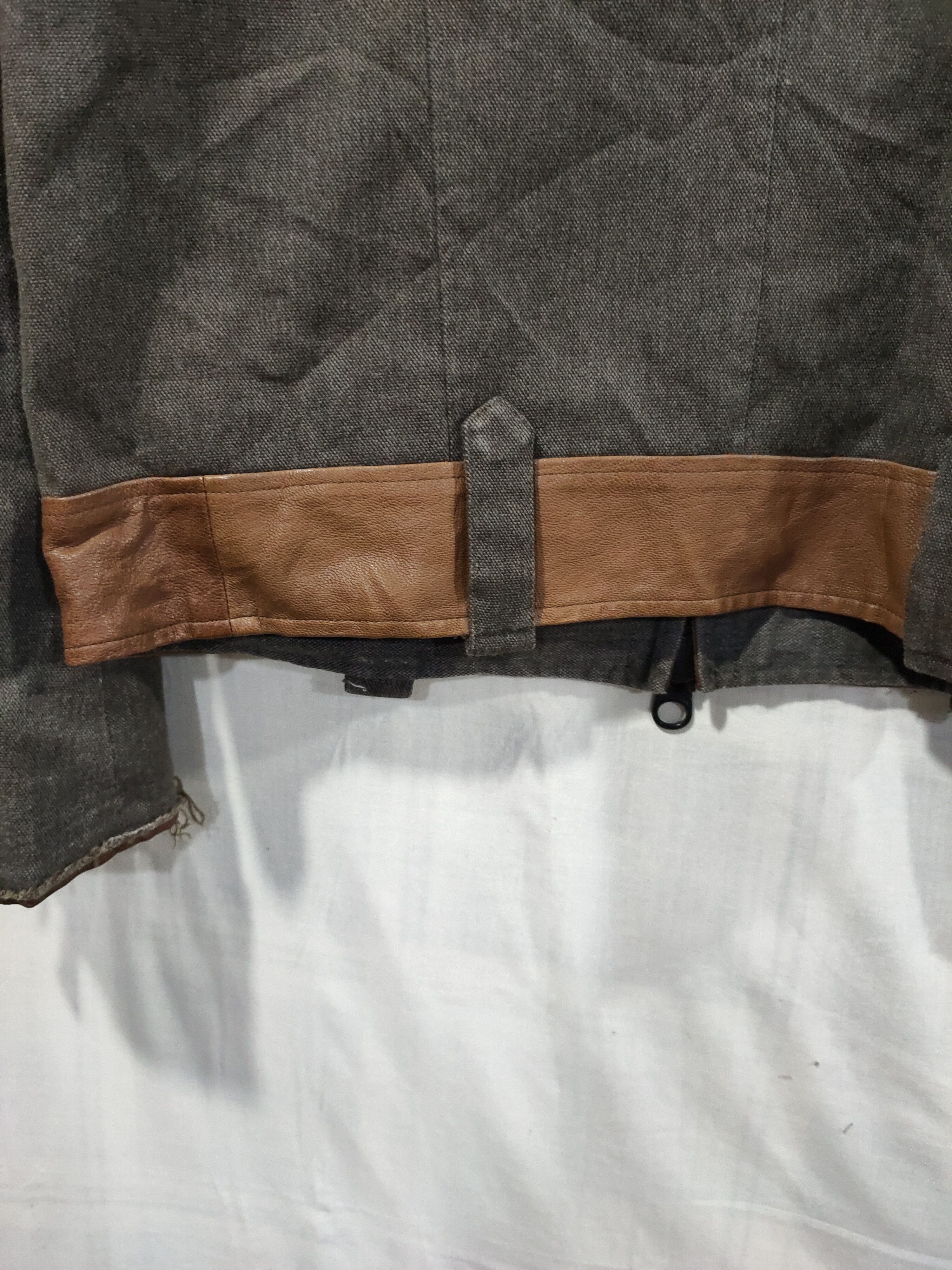 Bark Bark tannage zipper jacket Japanese designer army green Size US M / EU 48-50 / 2 - 11 Thumbnail