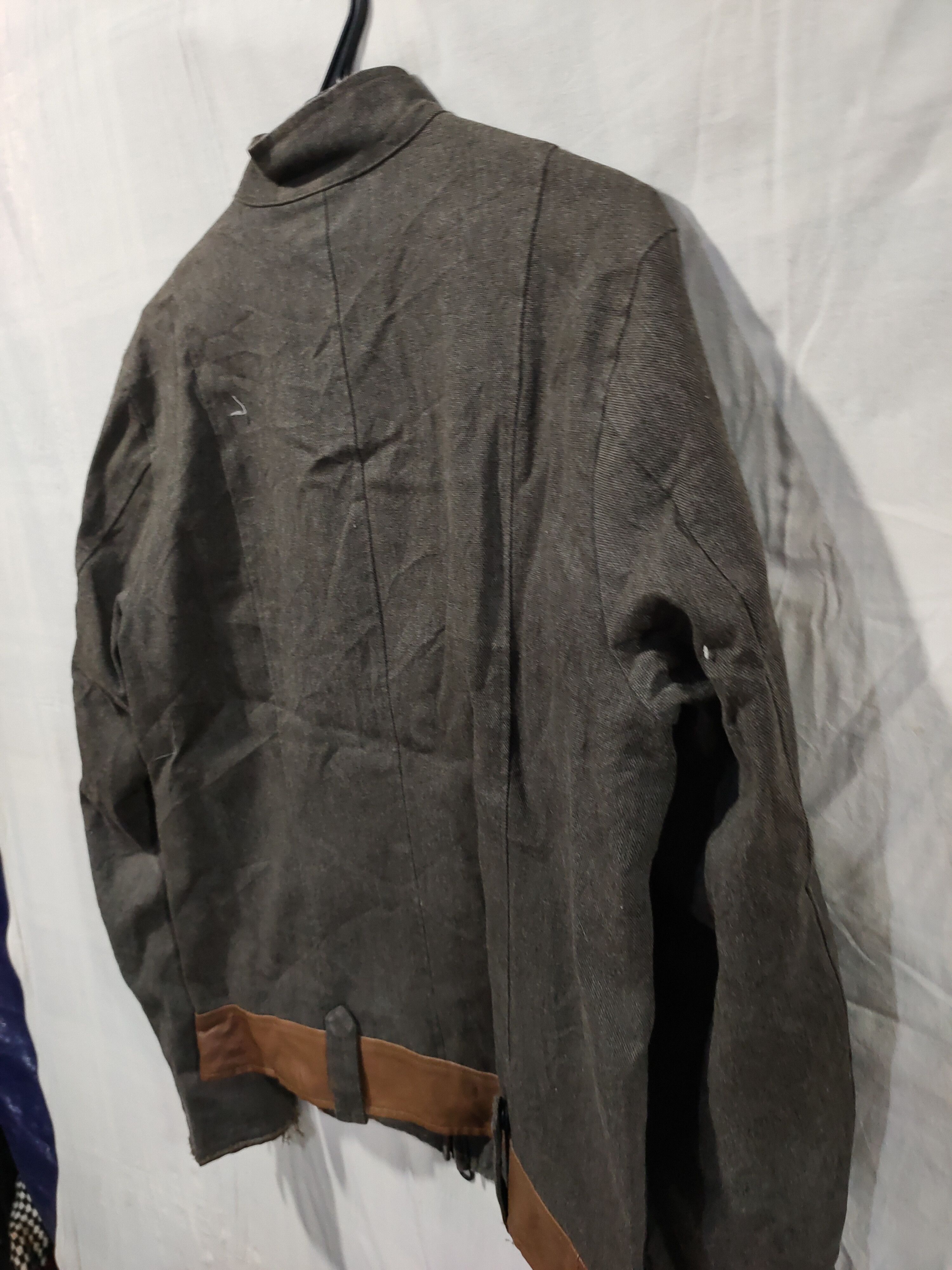 Bark Bark tannage zipper jacket Japanese designer army green Size US M / EU 48-50 / 2 - 10 Thumbnail