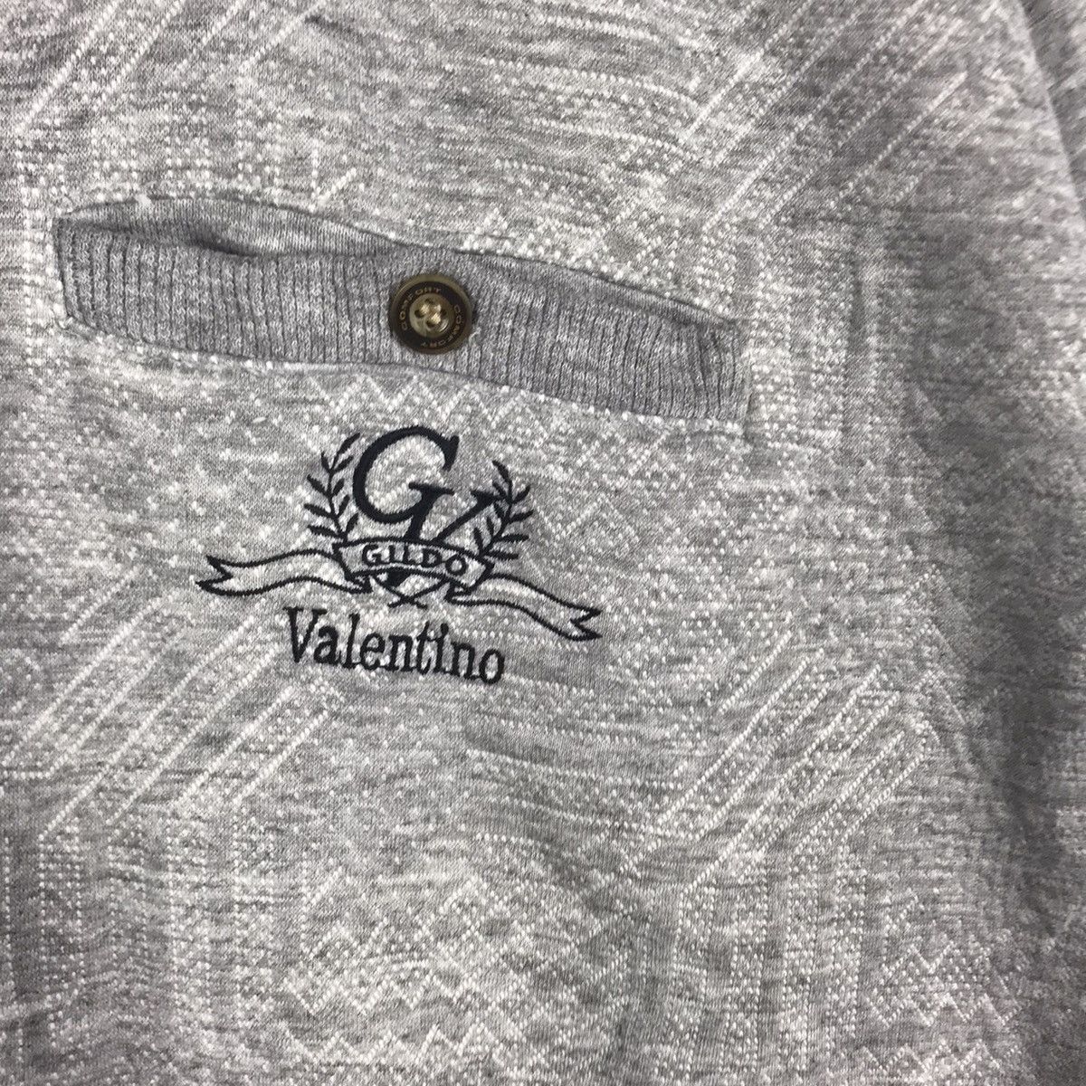 Designer × Valentino × Vintage Vintage Gildo Valentino Polos Sweatshirt Sweater Fashion Size US L / EU 52-54 / 3 - 2 Thumbnail