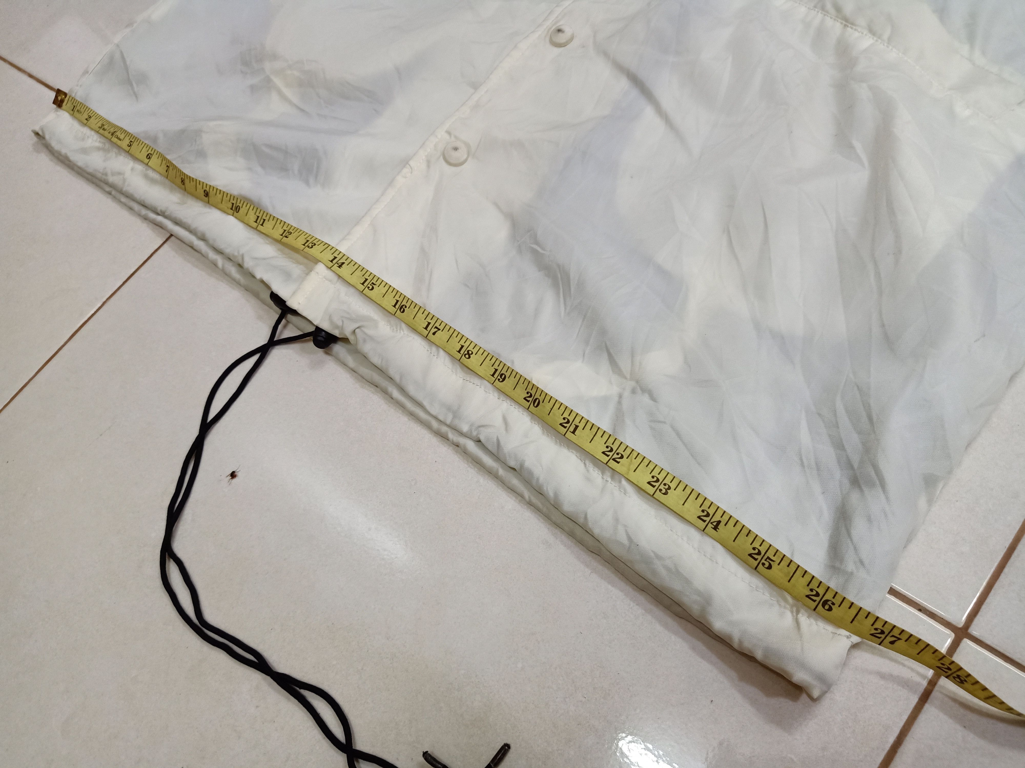 Vans × Vintage VANS Vintage Big Logo Beige White Hoodie Winter Parka Size US L / EU 52-54 / 3 - 16 Thumbnail
