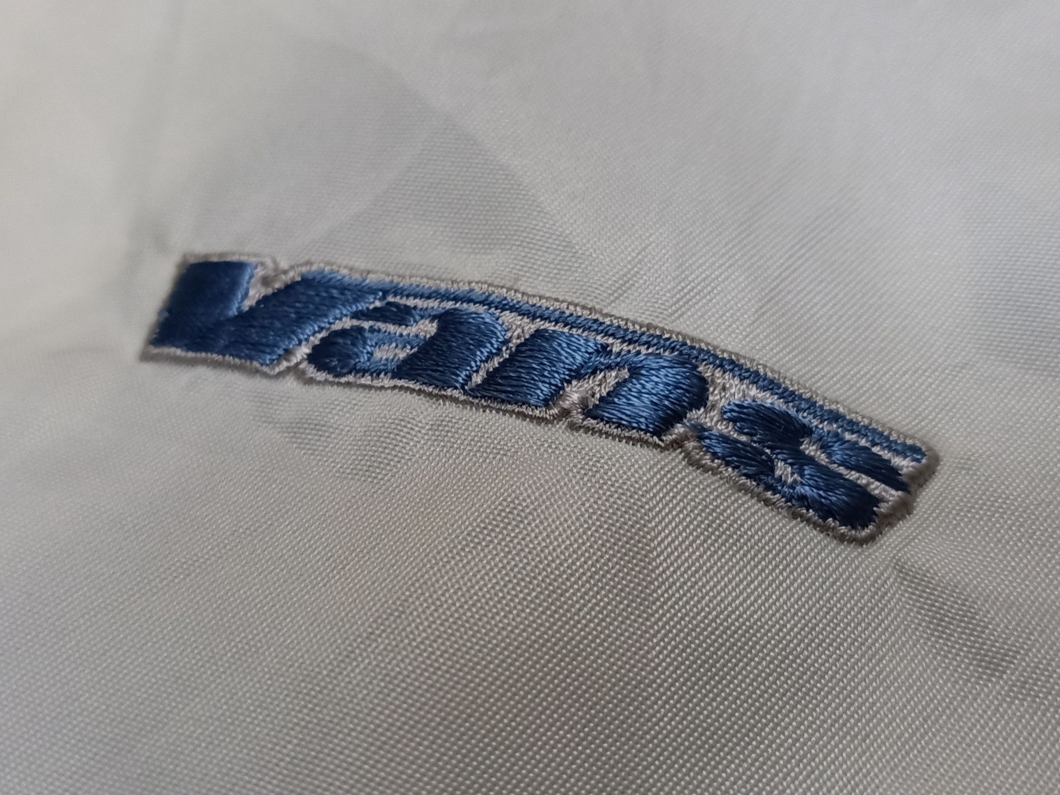 Vans × Vintage VANS Vintage Big Logo Beige White Hoodie Winter Parka Size US L / EU 52-54 / 3 - 6 Thumbnail