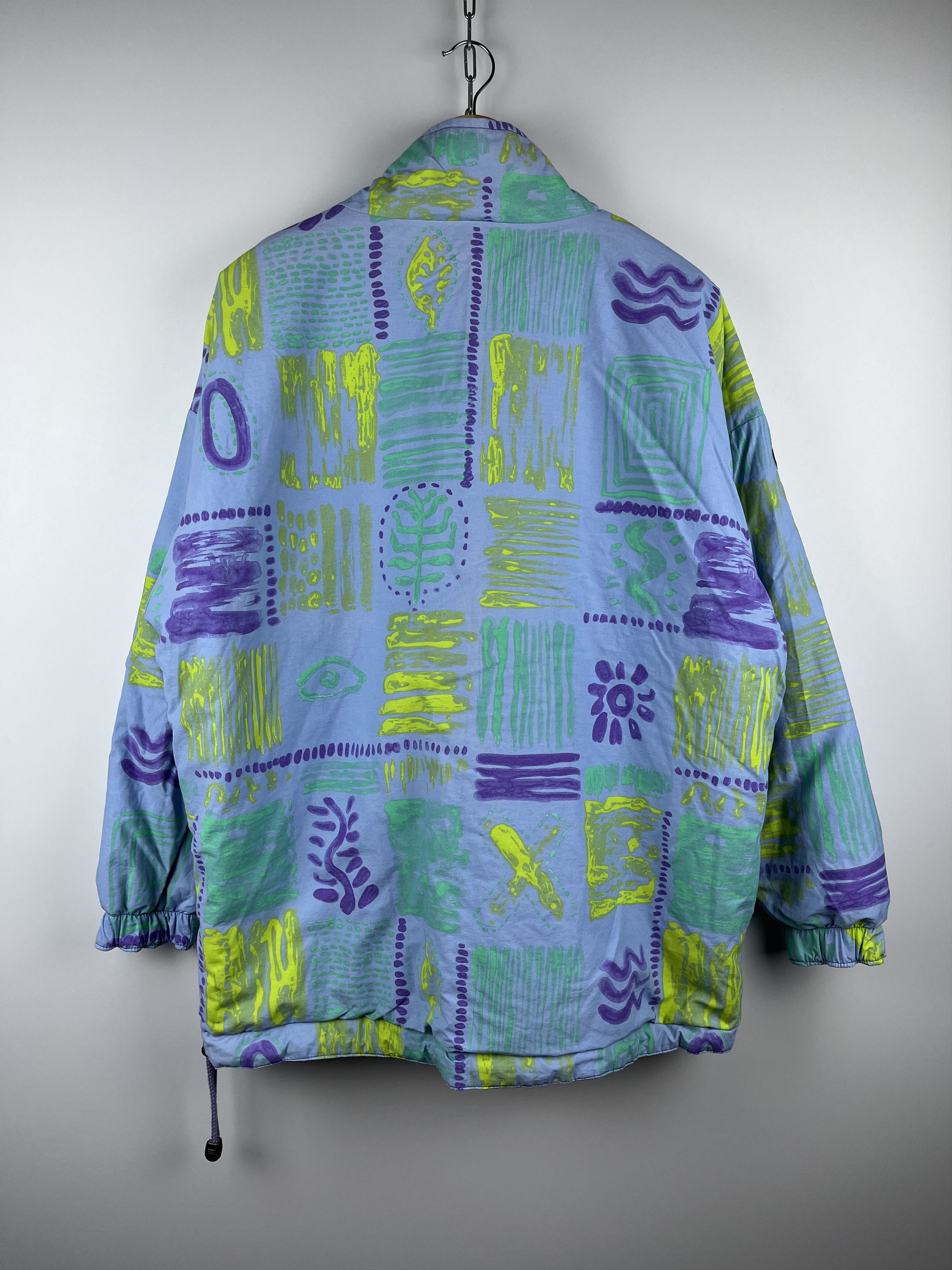 Vintage 90's Manbi Vintage Abstract Anorak Double-sided Jacket Size US M / EU 48-50 / 2 - 6 Thumbnail