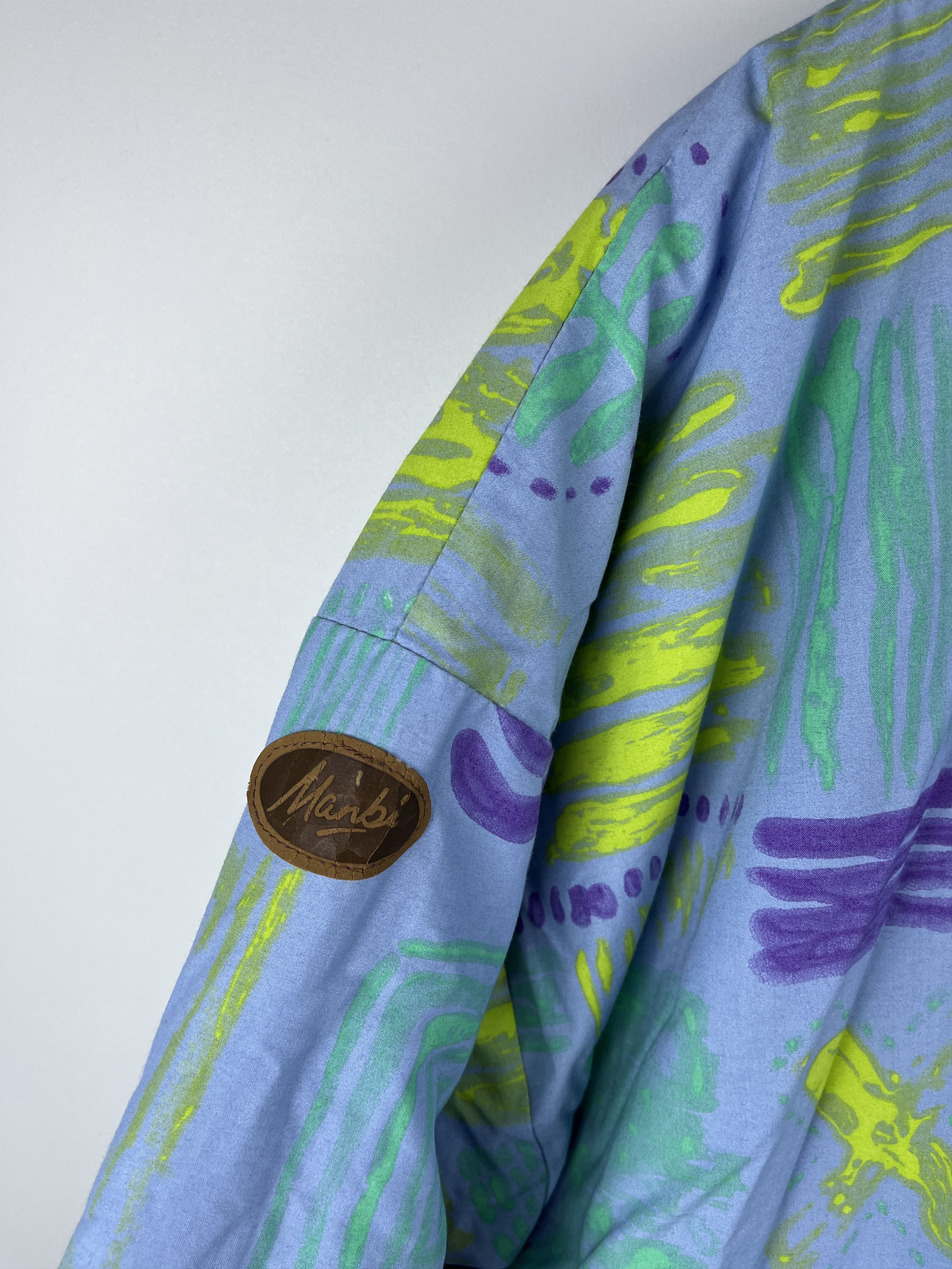Vintage 90's Manbi Vintage Abstract Anorak Double-sided Jacket Size US M / EU 48-50 / 2 - 5 Thumbnail
