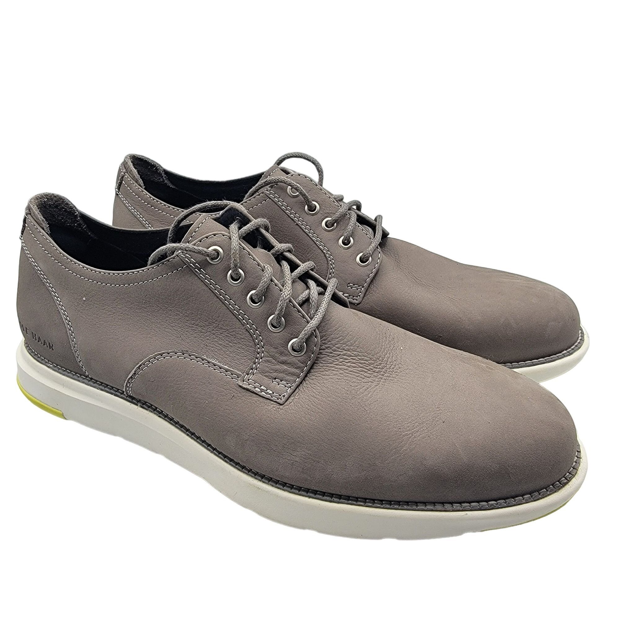 Cole Haan Grand 360 Mens Size 9.5 Original Grey Leather Casu