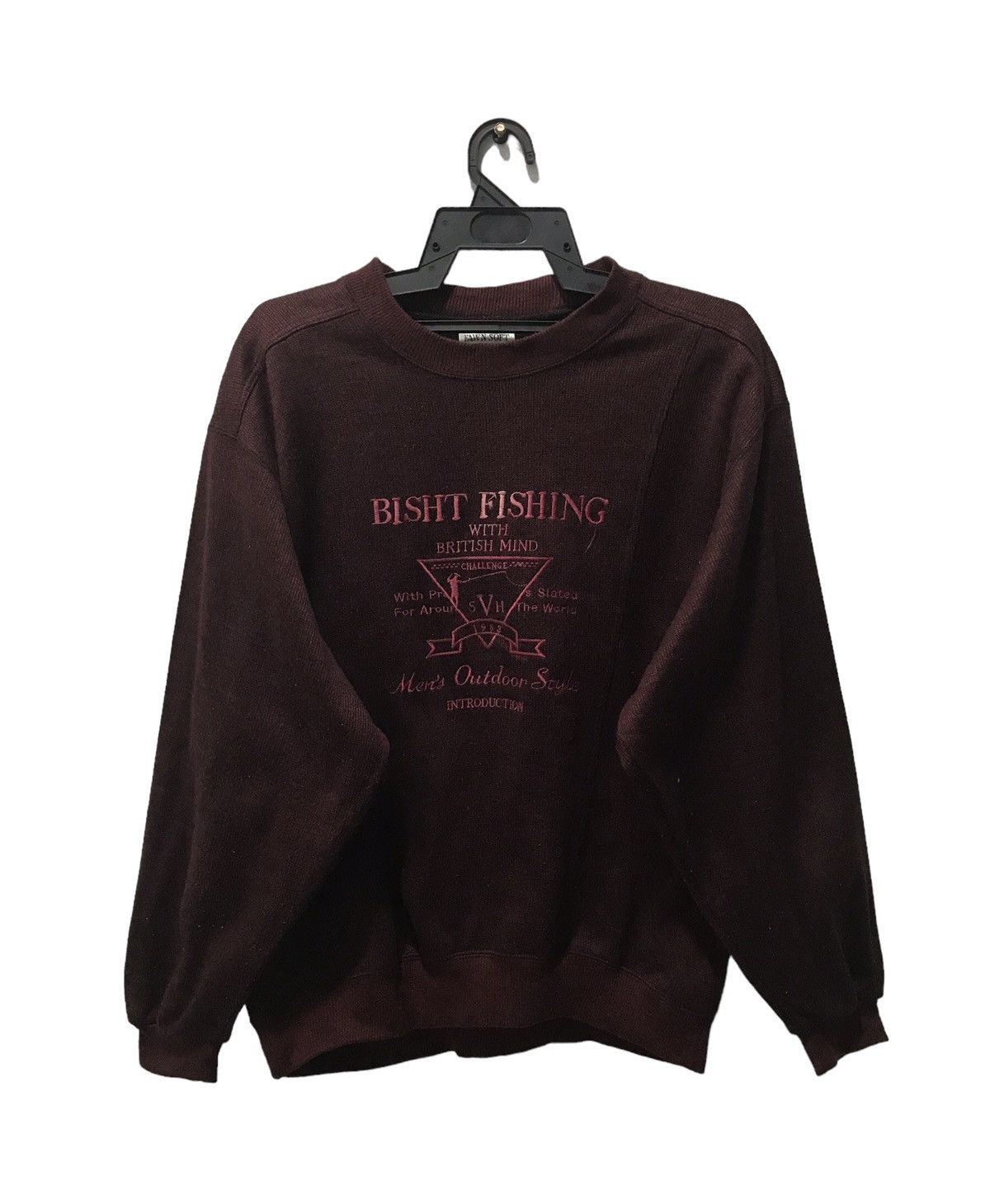 Japanese Brand FAWN SOFT BISHT FISHING SWEATSHIRT Size US L / EU 52-54 / 3 - 1 Thumbnail