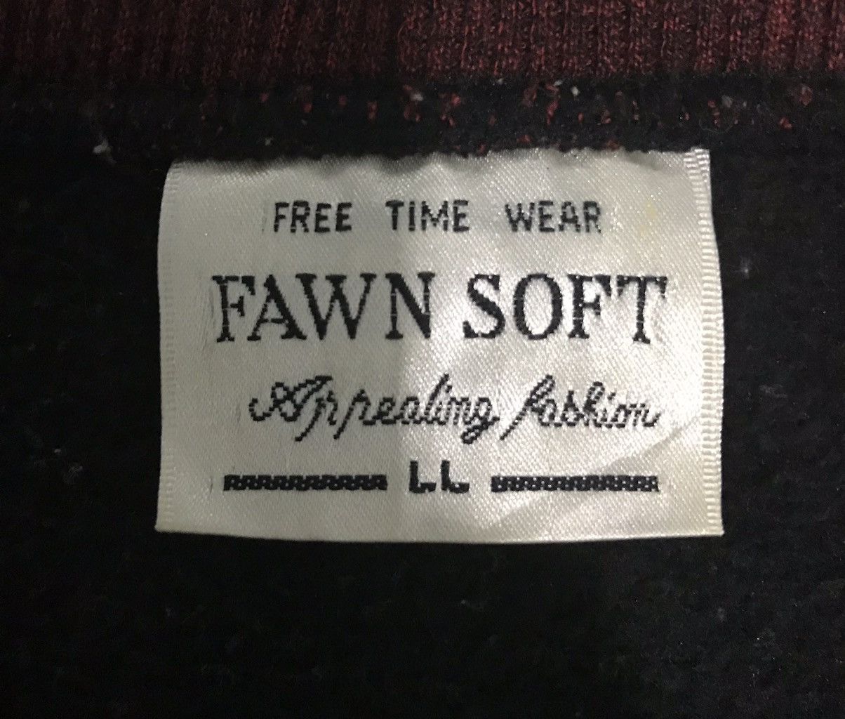 Japanese Brand FAWN SOFT BISHT FISHING SWEATSHIRT Size US L / EU 52-54 / 3 - 6 Thumbnail