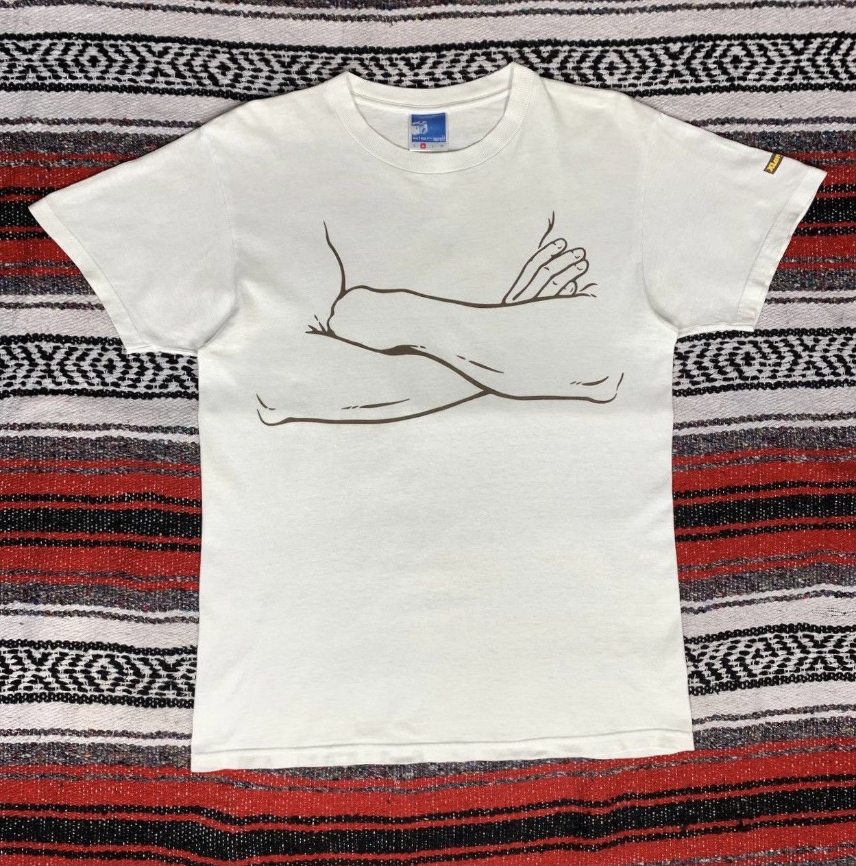 Vintage × Xlarge Vintage XLARGE Hands Tee XLarge Made Usa Size US M / EU 48-50 / 2 - 1 Thumbnail