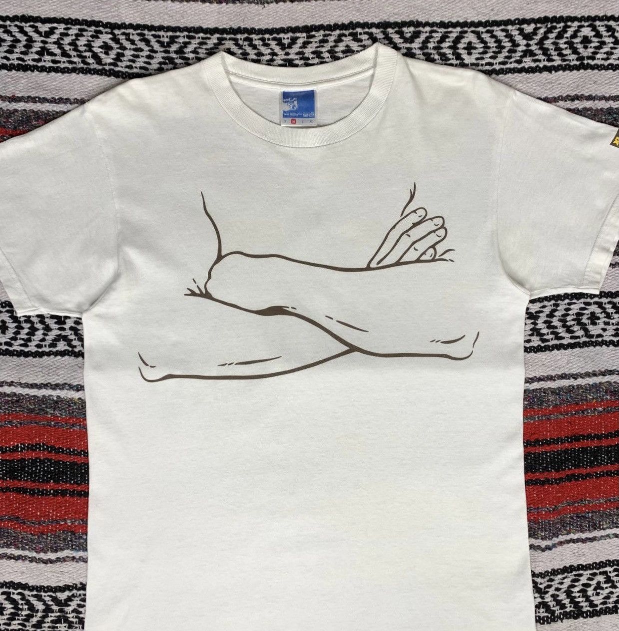 Vintage × Xlarge Vintage XLARGE Hands Tee XLarge Made Usa Size US M / EU 48-50 / 2 - 3 Thumbnail