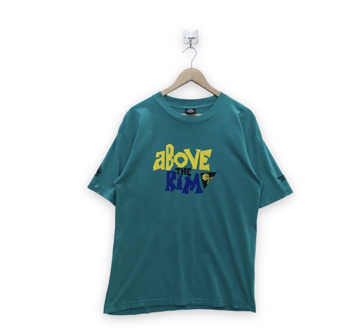 Reebok × Vintage Vintage Reebok Basketball Tshirt Size US S / EU 44-46 / 1 - 1 Thumbnail