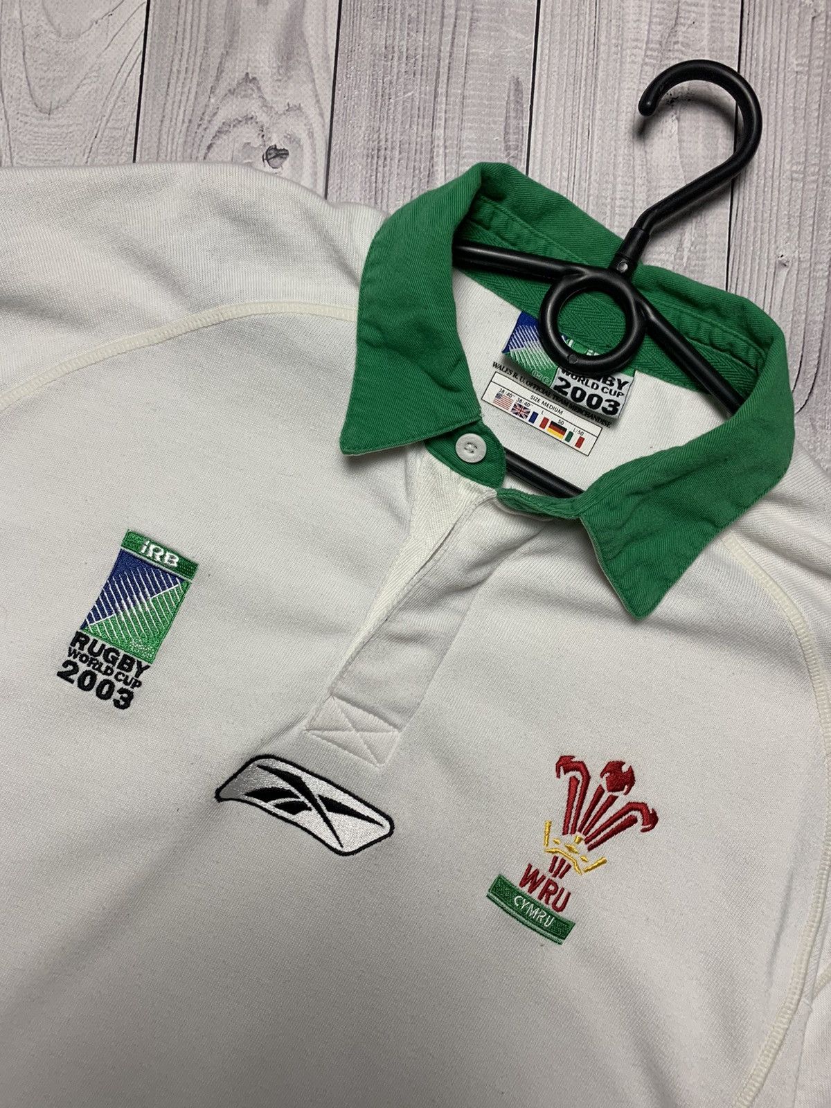 Reebok × Vintage Vintage rugby reebok jersey Wales World Cup 2003 size L Size US L / EU 52-54 / 3 - 3 Thumbnail