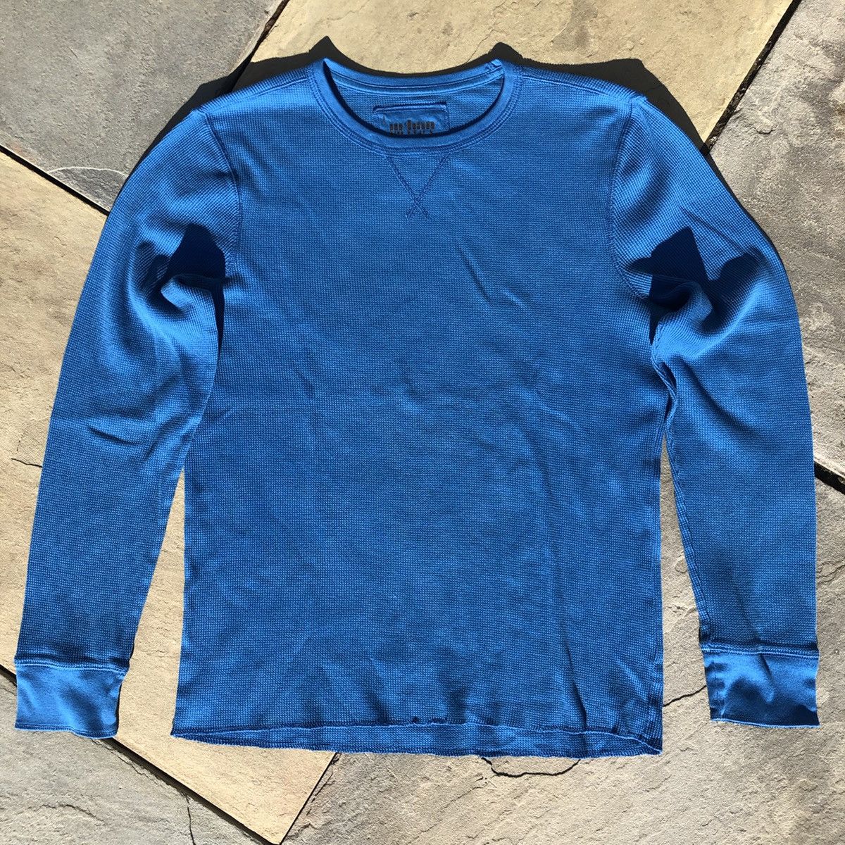 Urban Pipeline Y2K Blue Waffle Knit Thermal | Grailed