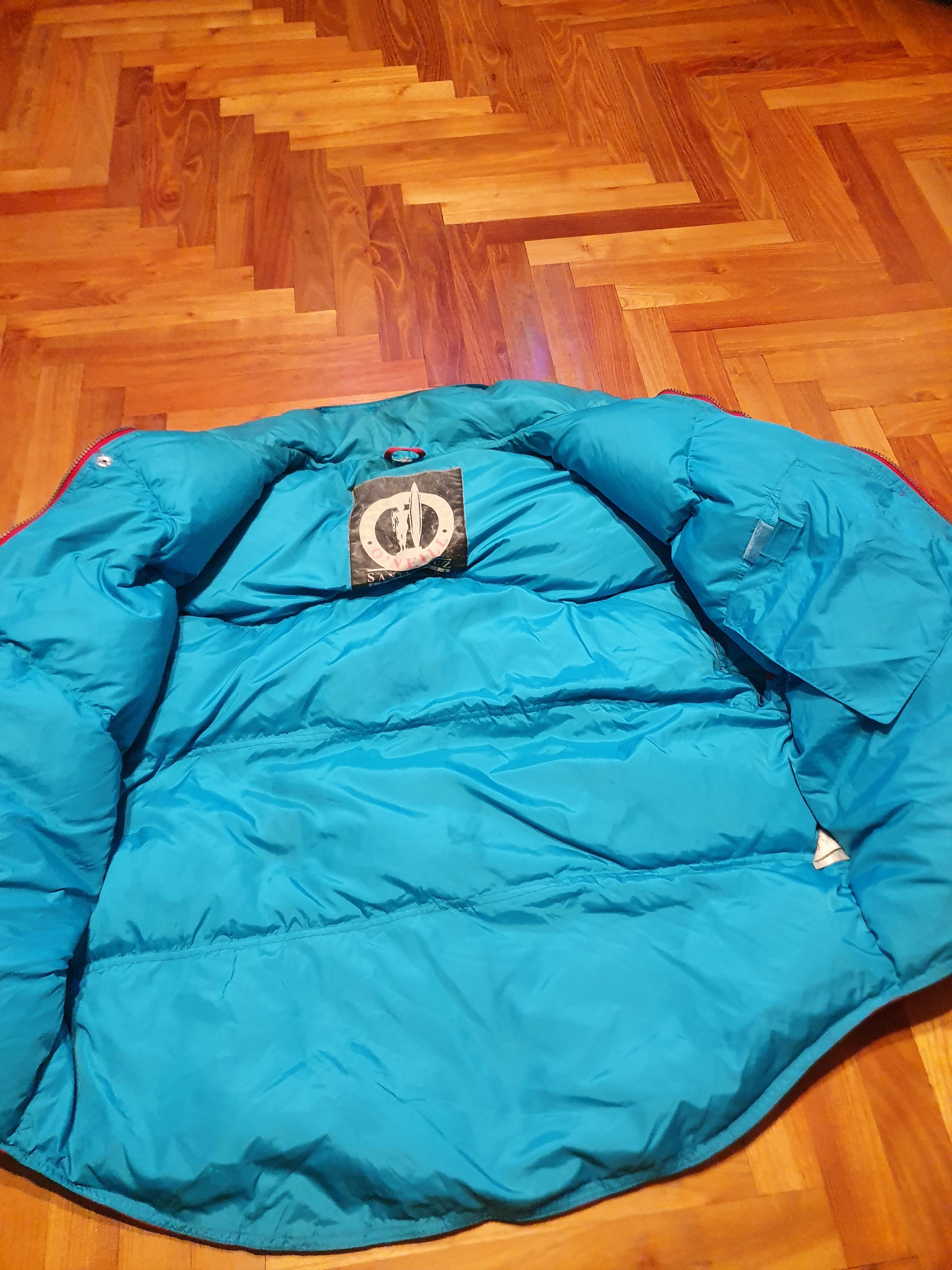 O'Neill × Vintage O'neill Vtg leather Padded shoulders down puff jacket, L/XL Size US L / EU 52-54 / 3 - 10 Thumbnail
