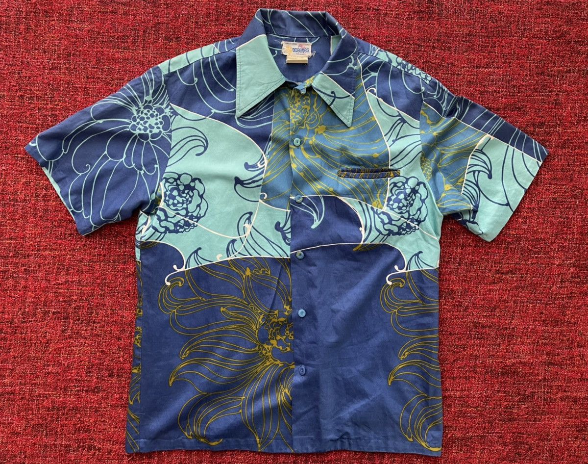 Hawaiian shirt vintage 60s made in Hawaii