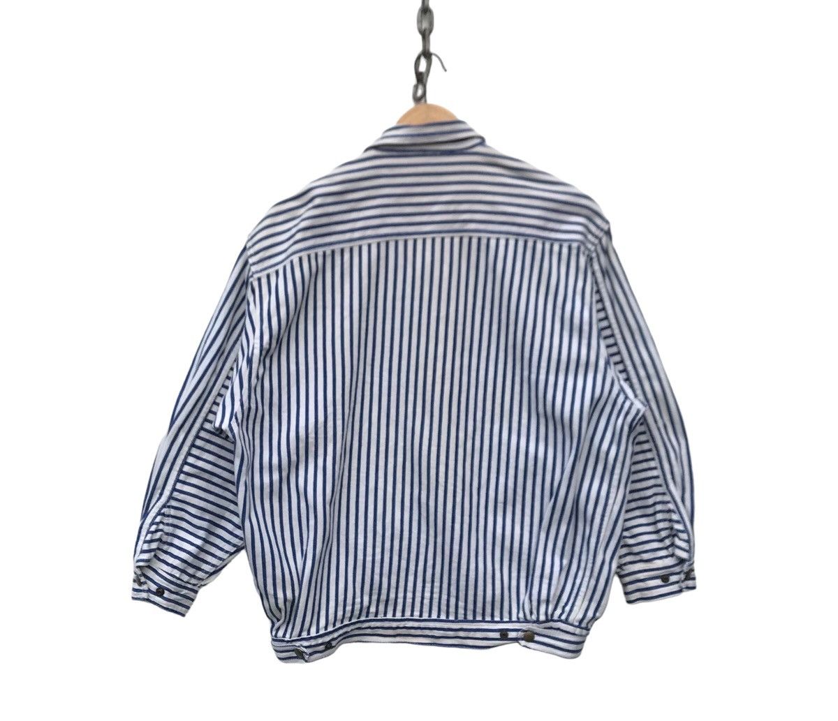 Other Heart & Heart Osaka Japan Stripe Workers Jacket ( STAINS ) Size US M / EU 48-50 / 2 - 9 Thumbnail
