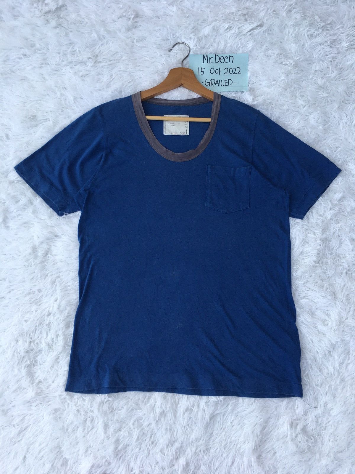 Sacai Vintage Sacai Plain Rare Design Tshirt Size US M / EU 48-50 / 2 - 2 Thumbnail