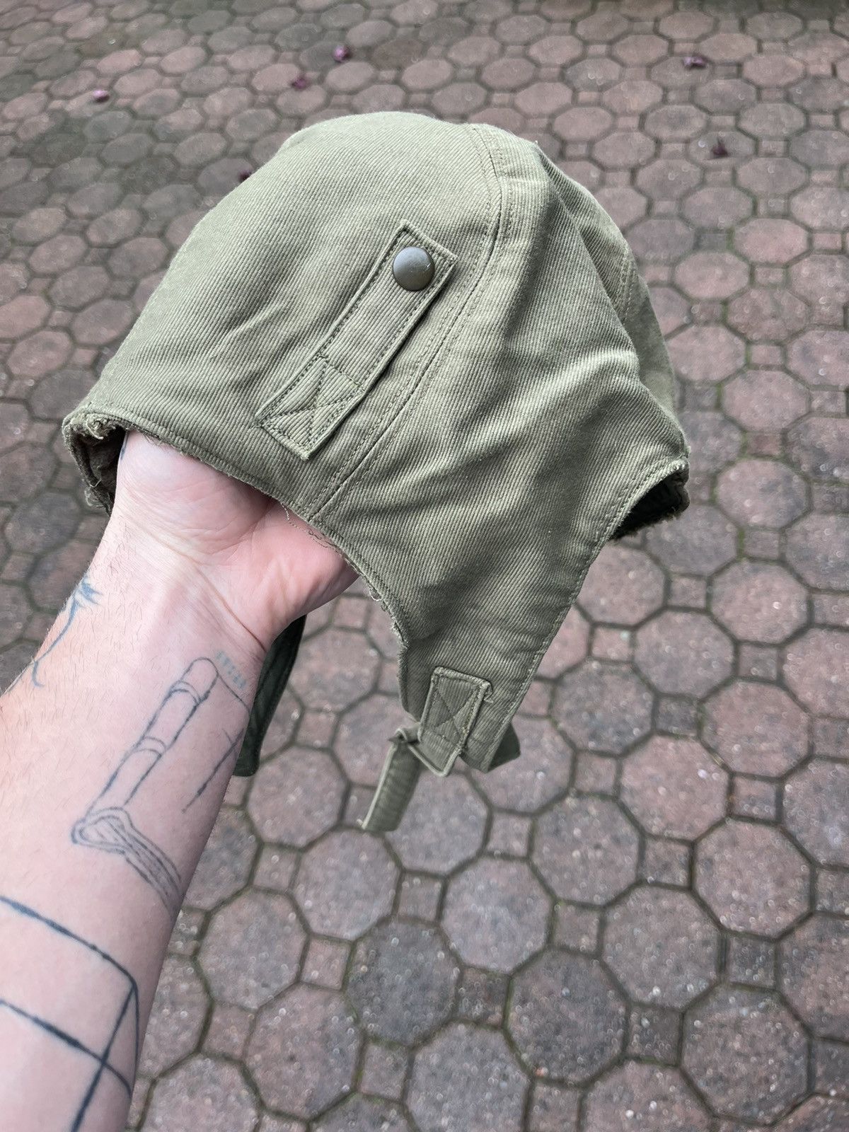 Japanese Brand × Vintage Ww2 Fighter Hat Size ONE SIZE - 5 Thumbnail