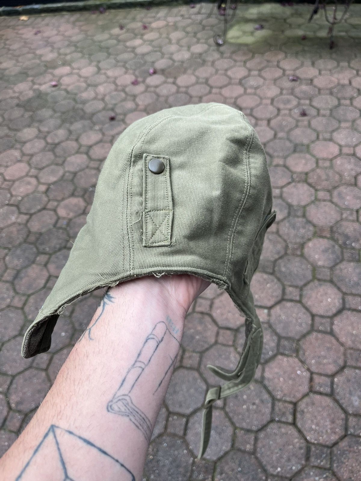 Japanese Brand × Vintage Ww2 Fighter Hat Size ONE SIZE - 4 Thumbnail