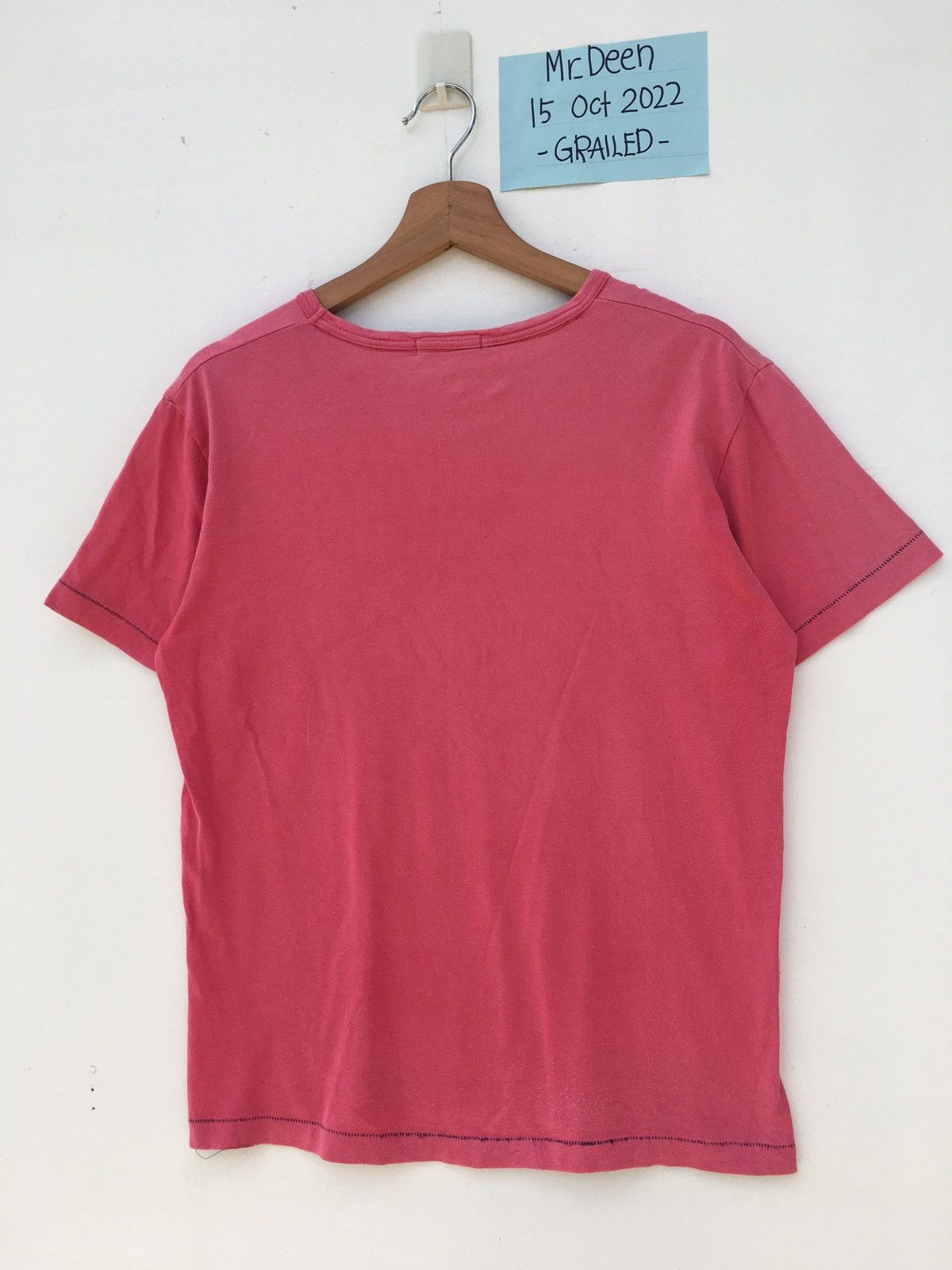 Burberry Rare Vintage Burberry Spellout Tshirt Size US M / EU 48-50 / 2 - 13 Thumbnail