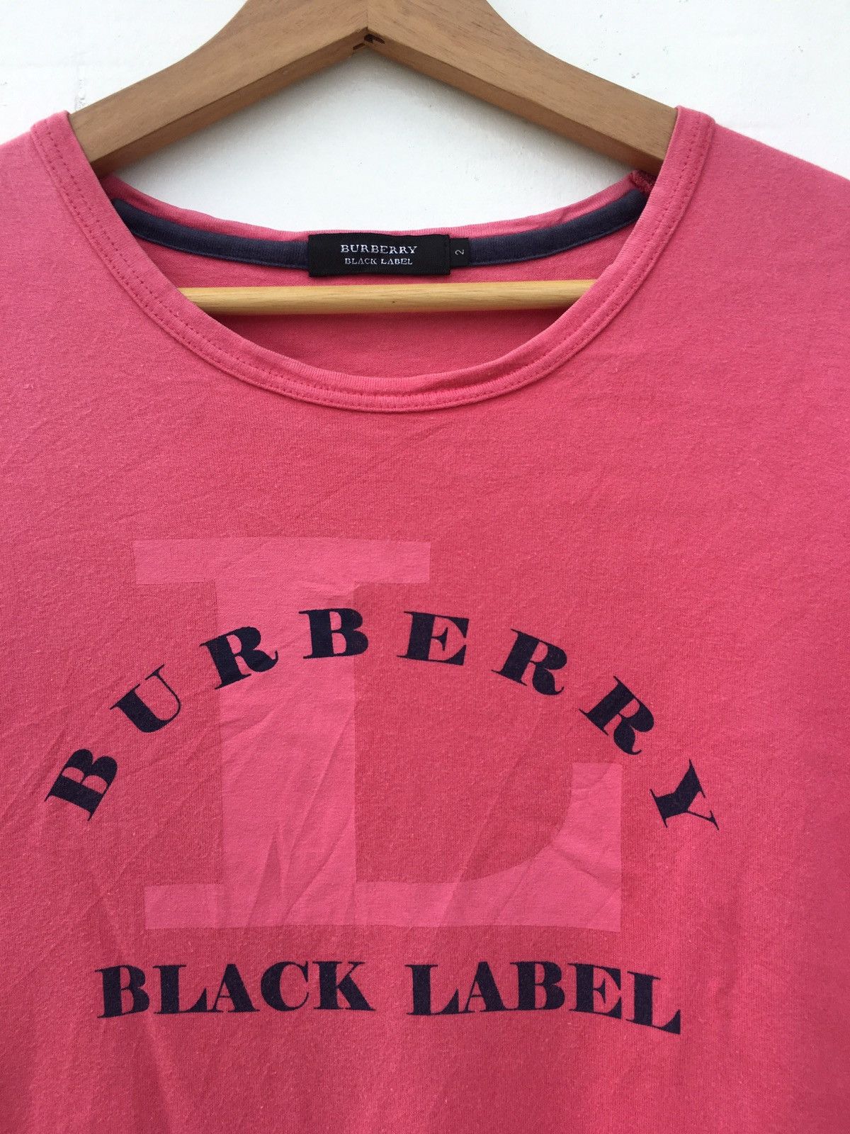 Burberry Rare Vintage Burberry Spellout Tshirt Size US M / EU 48-50 / 2 - 6 Thumbnail
