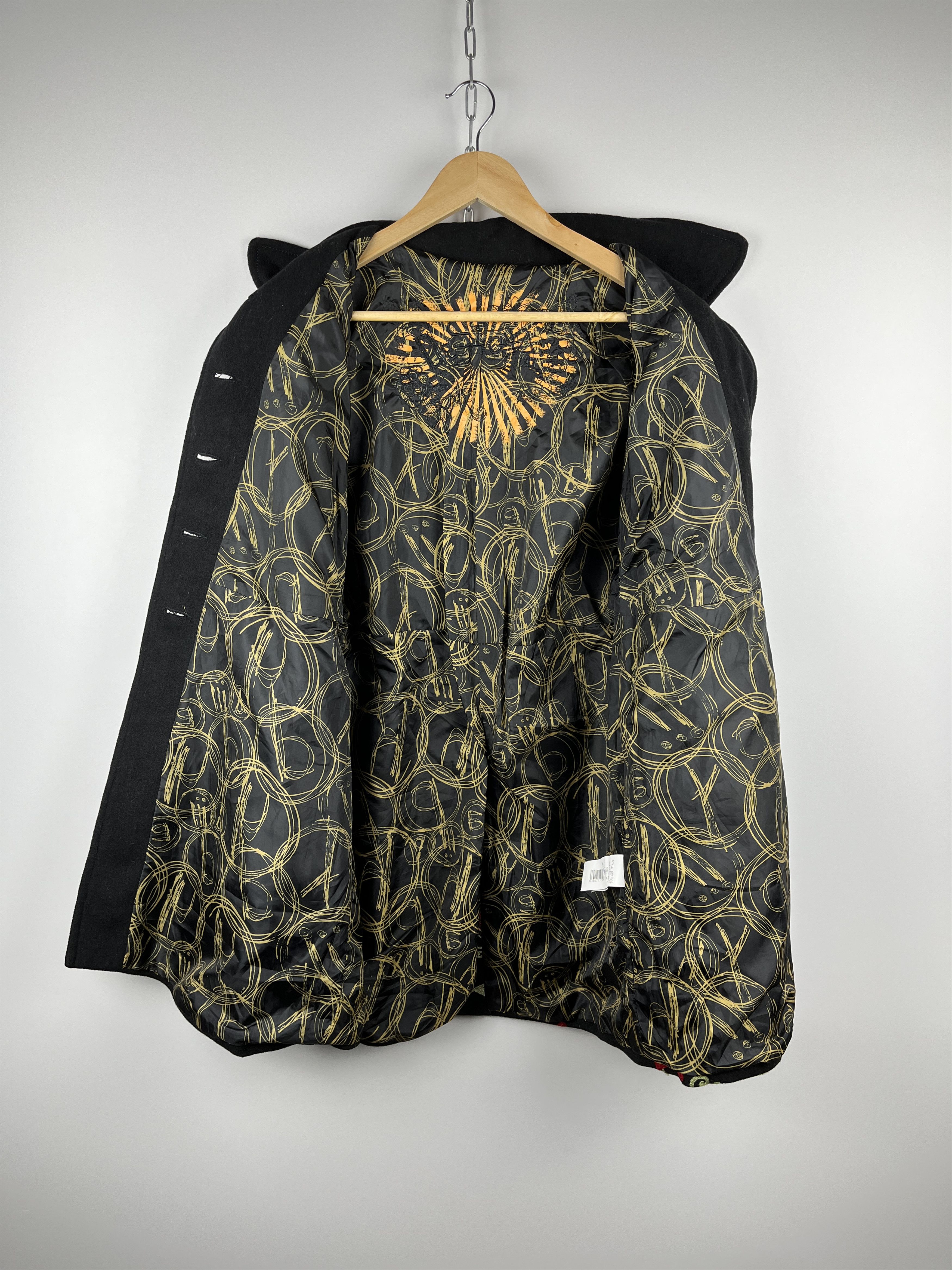 Desigual Desigual Floral Embroidered Coat Overcoat Jacket Size S / US 4 / IT 40 - 5 Thumbnail