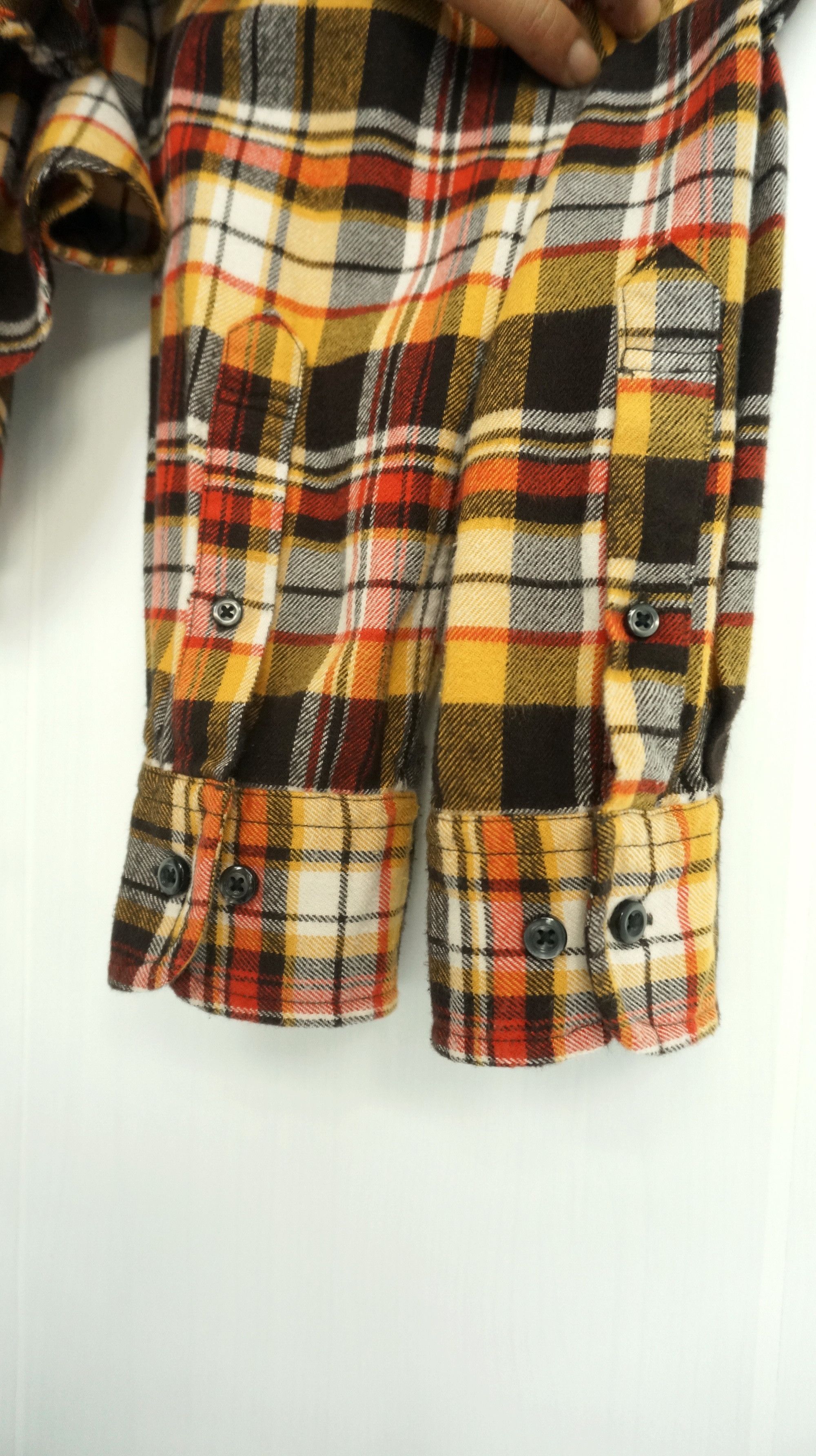 Japanese Brand Japanese Brand FREUDE Tartan Plaid Cotton Flannel Shirt Size US S / EU 44-46 / 1 - 5 Thumbnail