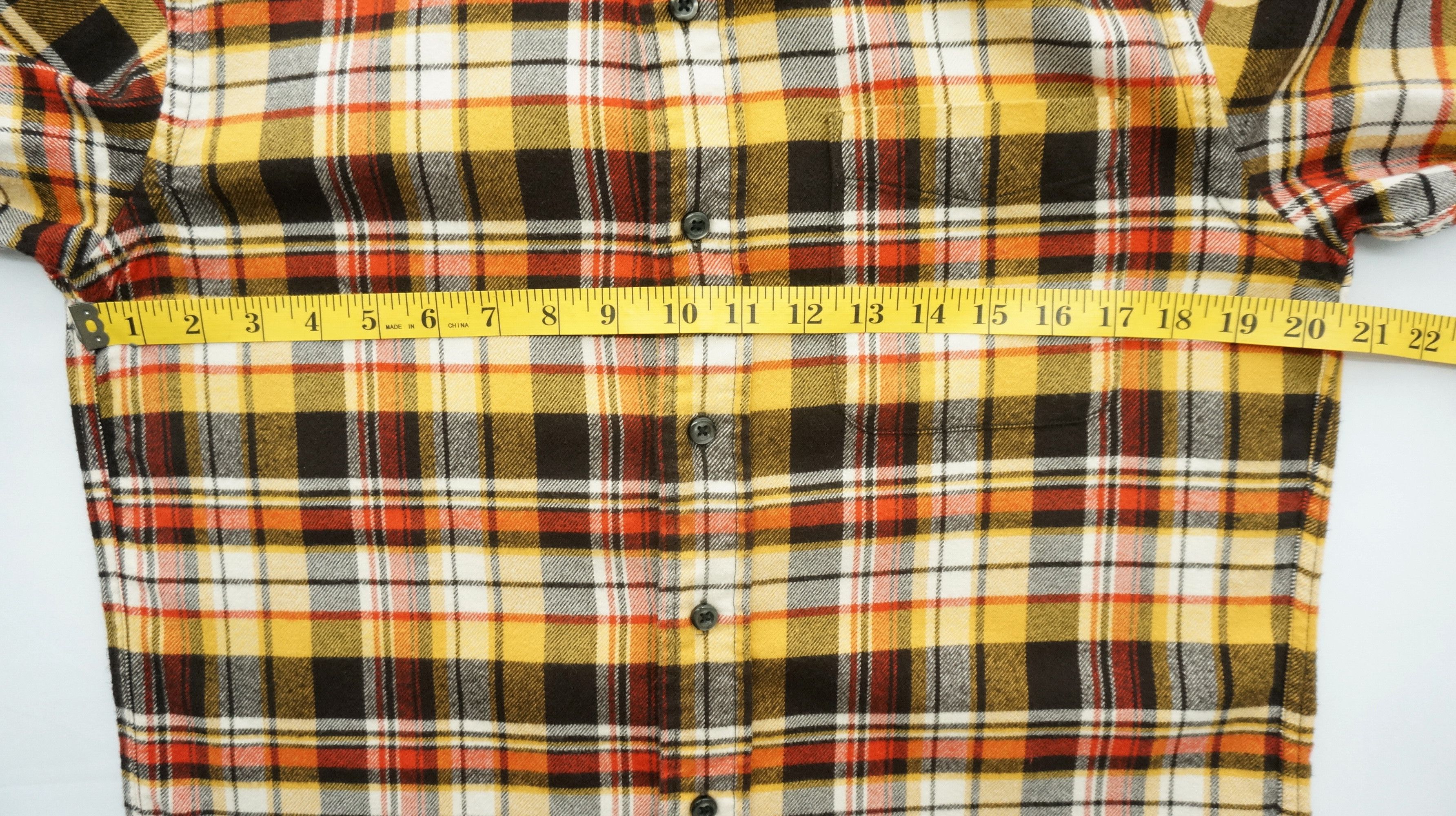 Japanese Brand Japanese Brand FREUDE Tartan Plaid Cotton Flannel Shirt Size US S / EU 44-46 / 1 - 6 Thumbnail