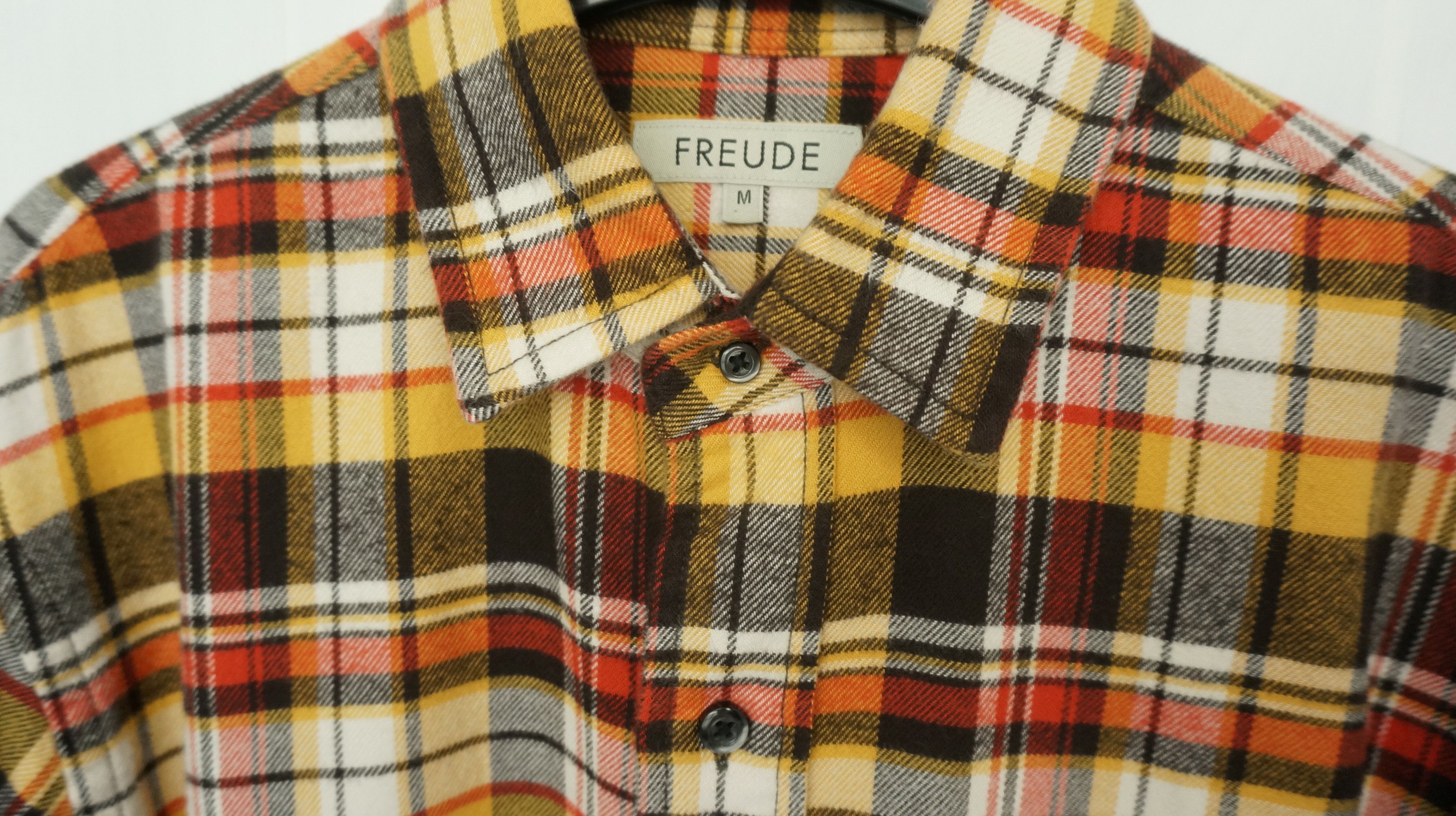 Japanese Brand Japanese Brand FREUDE Tartan Plaid Cotton Flannel Shirt Size US S / EU 44-46 / 1 - 3 Thumbnail
