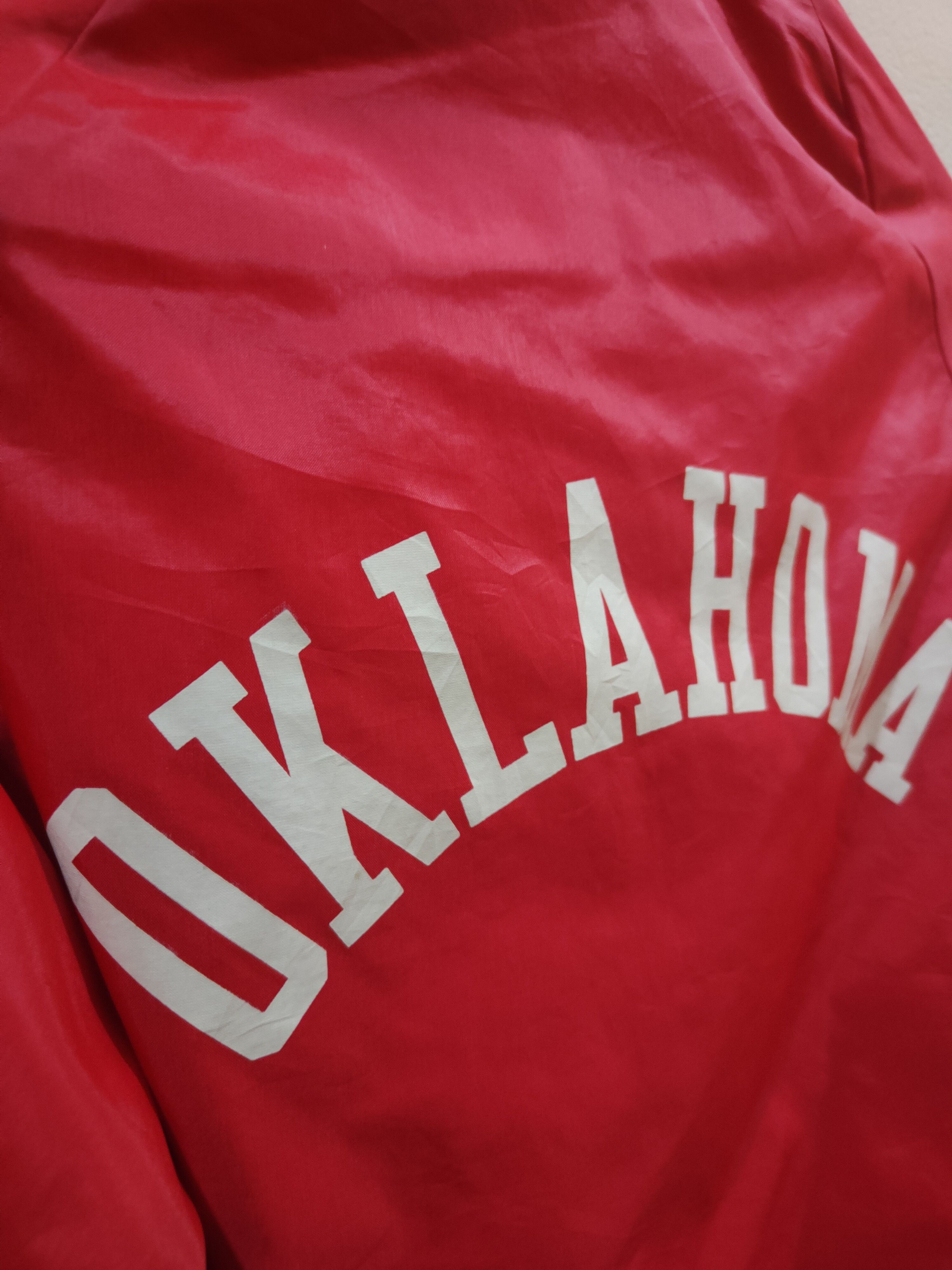 Alleson Athletics Oklahoma Sooners Varsity Jacket Size US XS / EU 42 / 0 - 3 Thumbnail