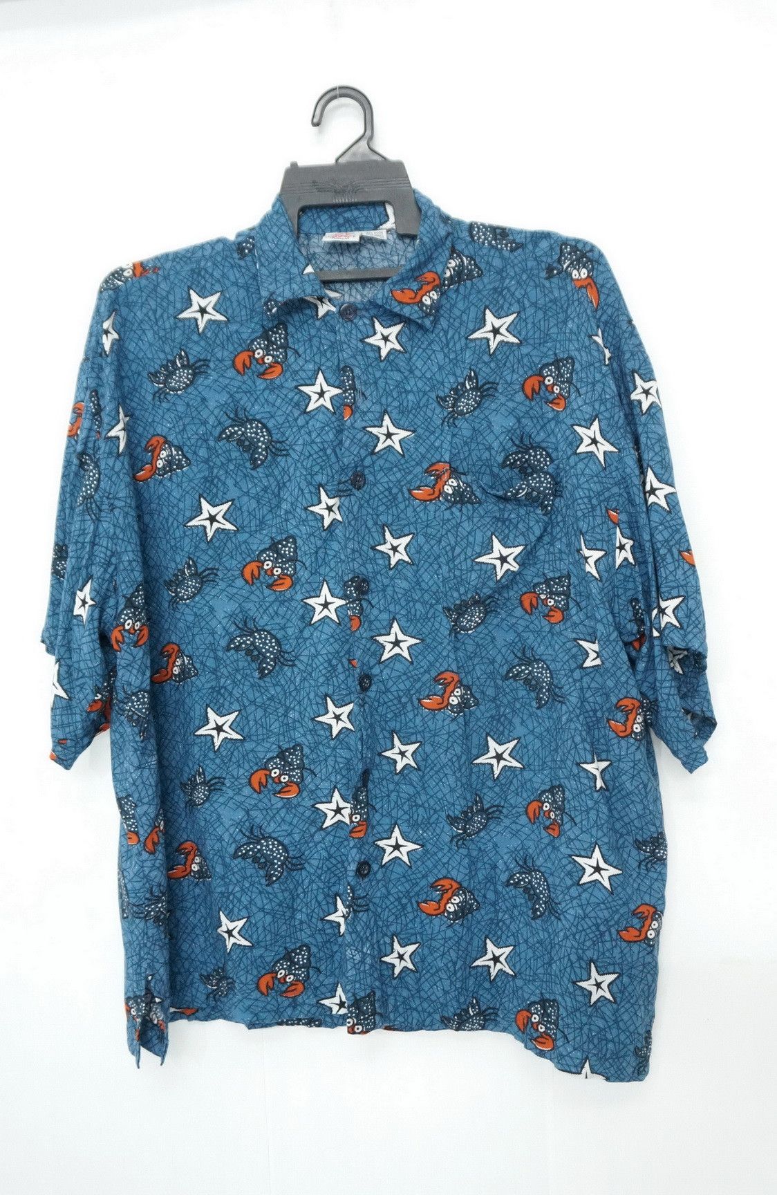 Sun Surf BALI Lalah Collection Rayon Hawaiian Shirt Size US XXL / EU 58 / 5 - 1 Thumbnail