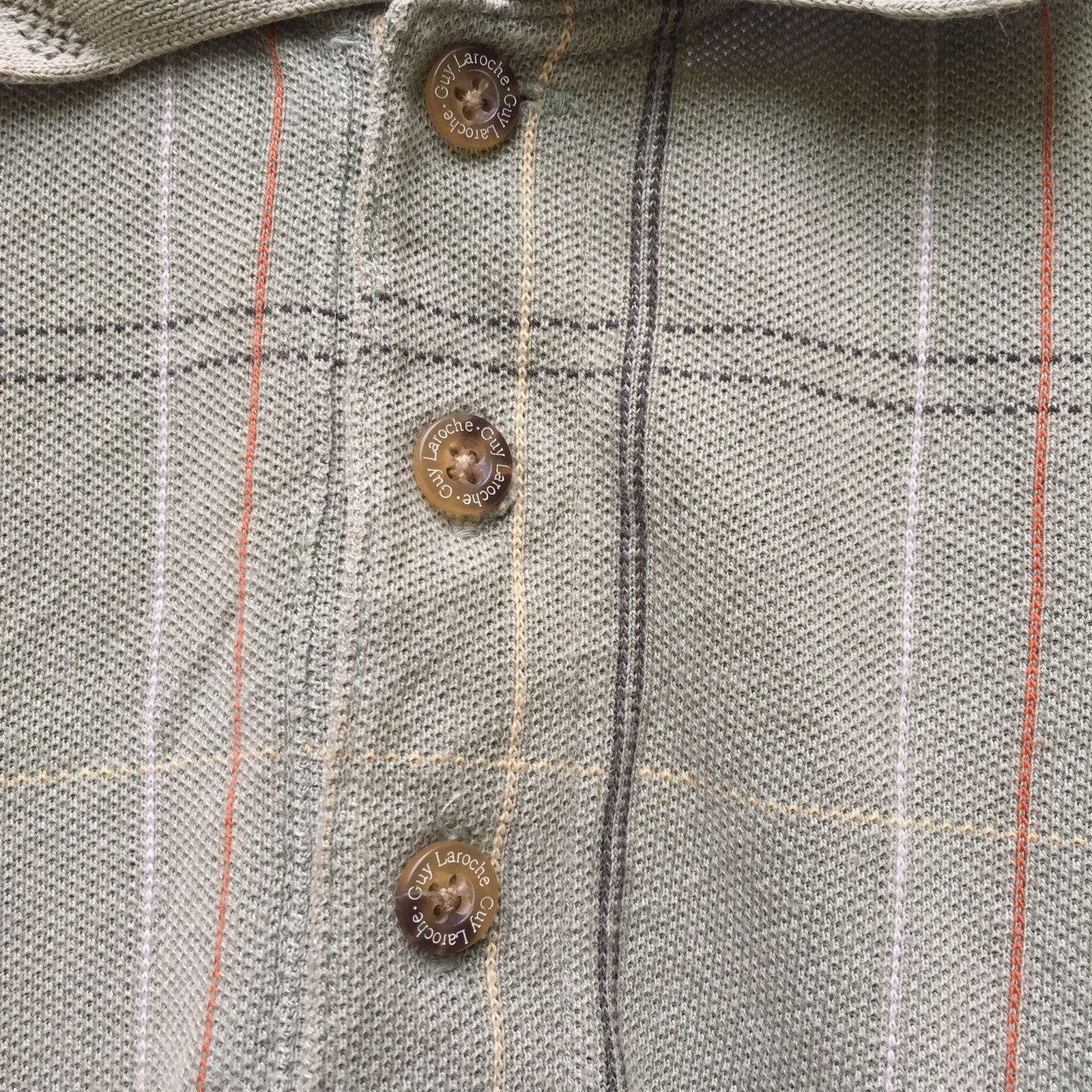 Guy Laroche Guy Laroche Plaid Polo Shirt Size US M / EU 48-50 / 2 - 5 Thumbnail