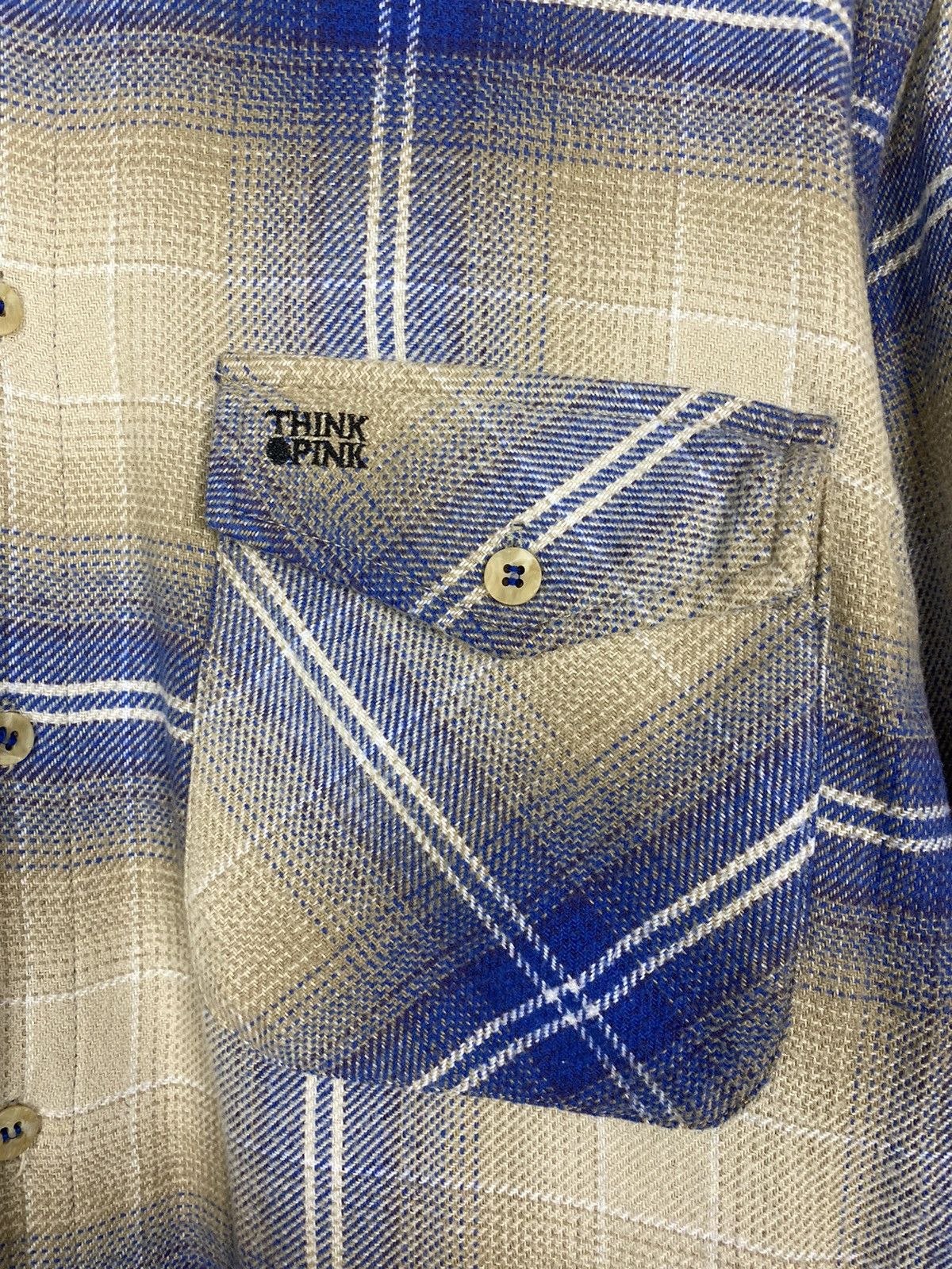 Other × Vintage Think Pink Reversible Over Shirt Size US M / EU 48-50 / 2 - 3 Thumbnail