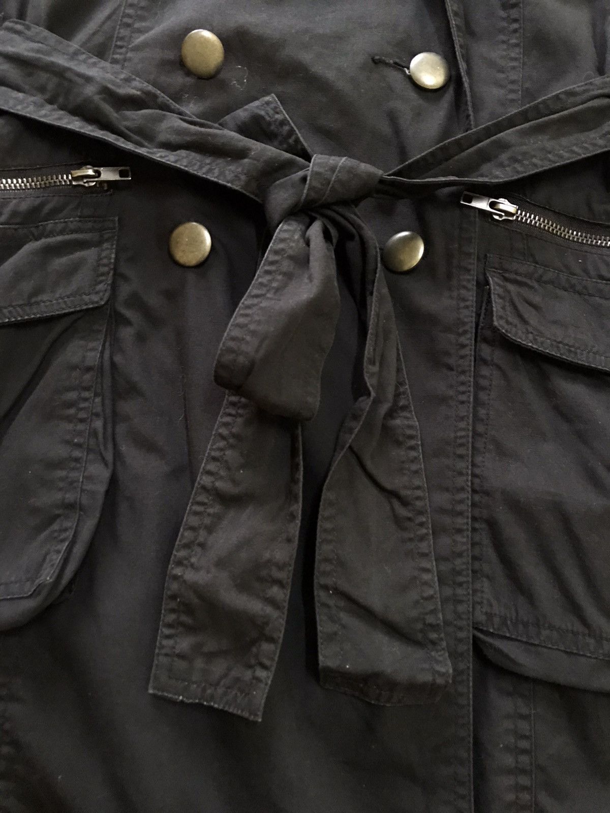 If Six Was Nine × Le Grande Bleu (L.G.B.) × Seditionaries Sex Pistols Maison Gilfy Punk Bondage Parka With Belt Size US S / EU 44-46 / 1 - 6 Thumbnail