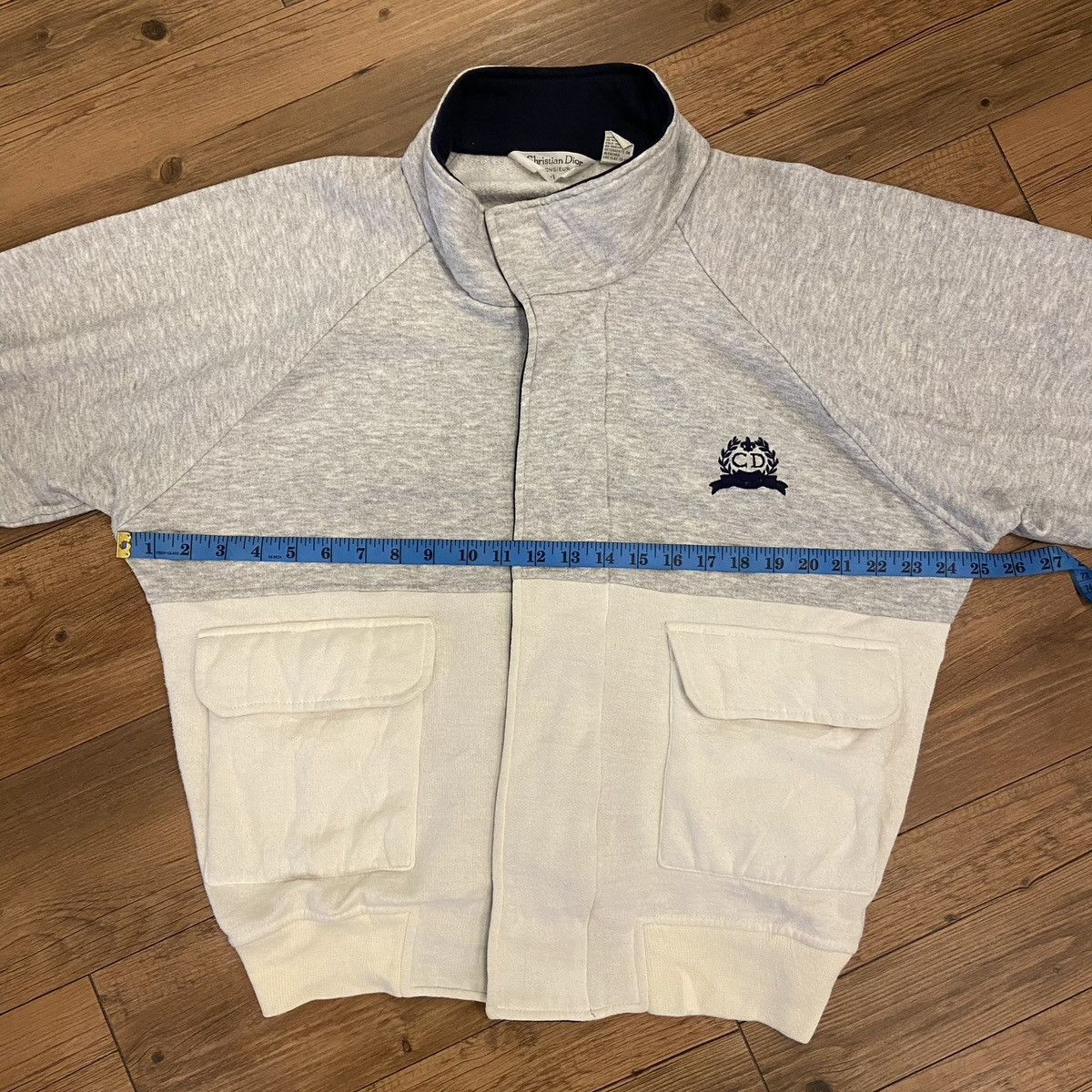 Christian Dior Monsieur × Vintage Vintage Christian Dior Monsieur Zipper Sweatshirt Size US L / EU 52-54 / 3 - 14 Thumbnail
