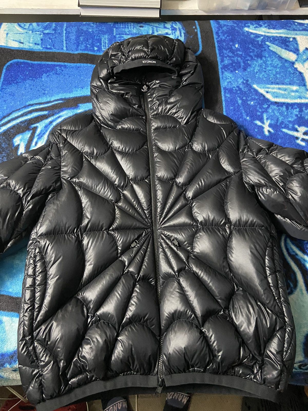 Moncler Spiderman x Moncler Puffer Jacket | Grailed