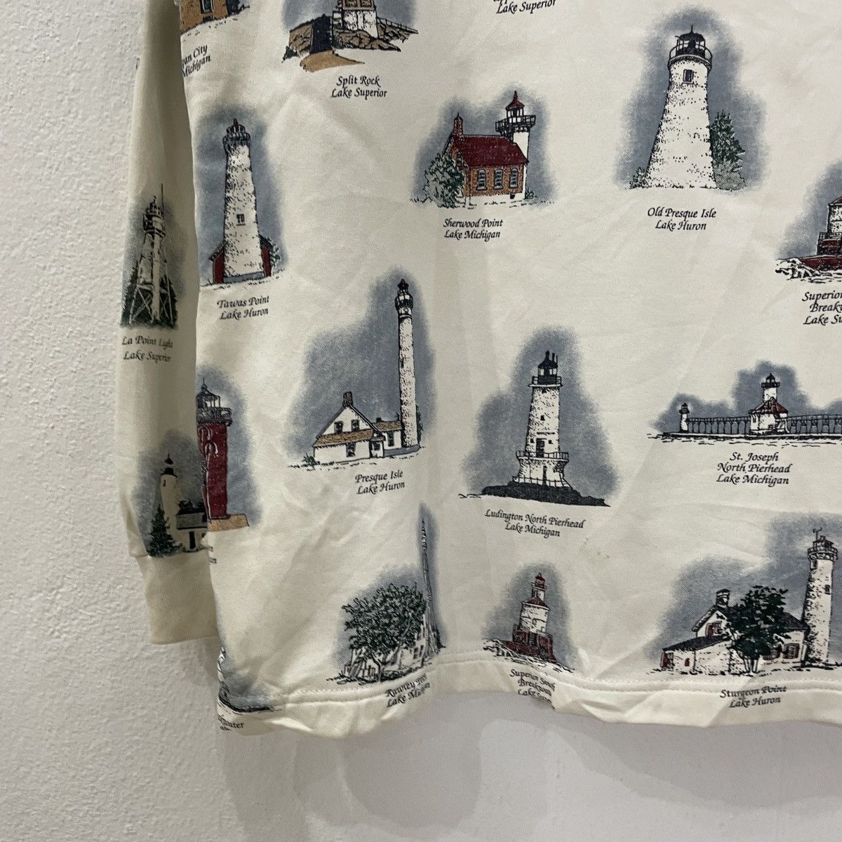 Japanese Brand Vintage 90s Lake Superior Buttom Ups Sweatshirt Size US M / EU 48-50 / 2 - 9 Thumbnail