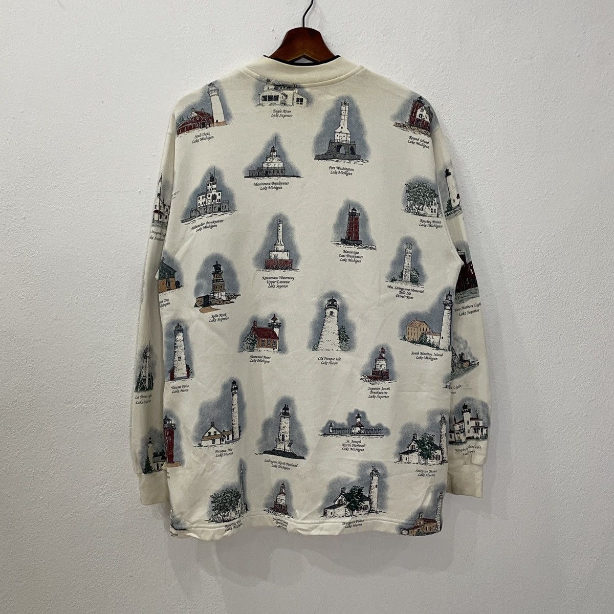 Japanese Brand Vintage 90s Lake Superior Buttom Ups Sweatshirt Size US M / EU 48-50 / 2 - 7 Thumbnail