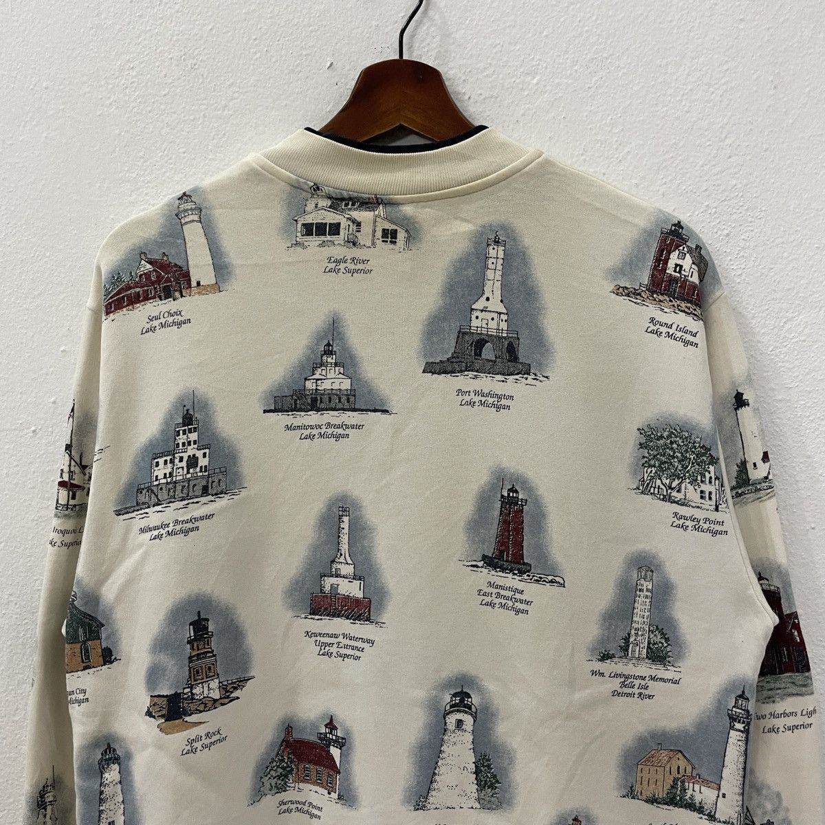 Japanese Brand Vintage 90s Lake Superior Buttom Ups Sweatshirt Size US M / EU 48-50 / 2 - 10 Thumbnail