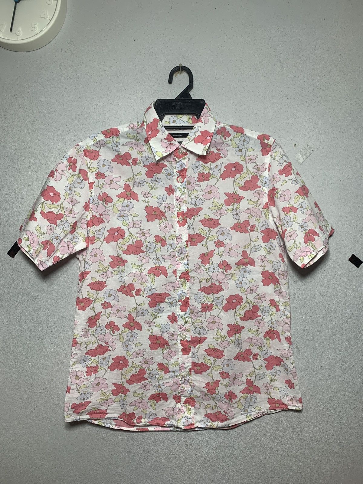 Ined Homme by Yohji Yamamoto Floral Button Shirt