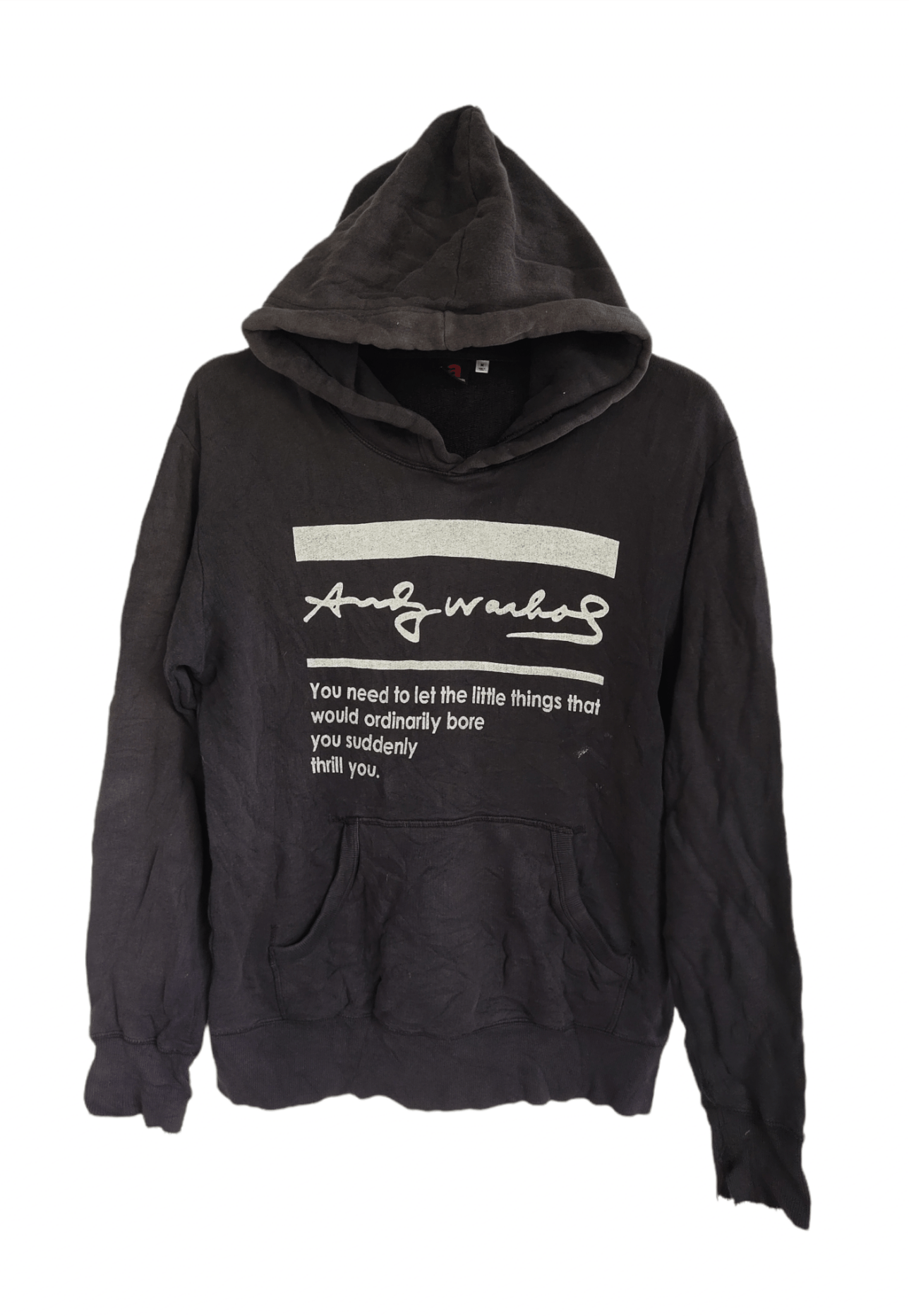 Andy Warhol × Vintage andy warhol pull over hoodies Size US M / EU 48-50 / 2 - 1 Thumbnail