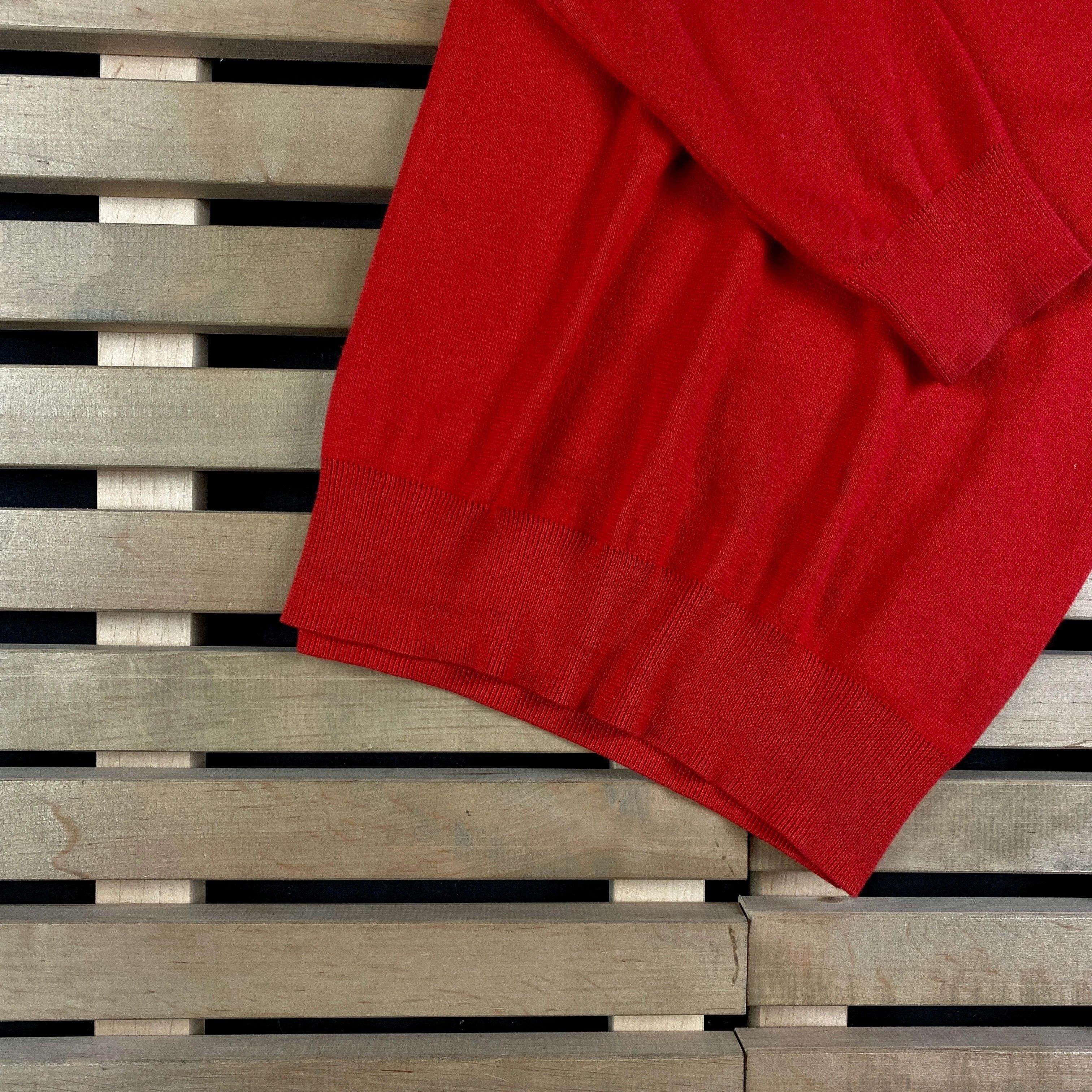 Polo Ralph Lauren × Ralph Lauren × Vintage Mens Sweater Jumper Polo Ralph Lauren Vintage V Neck Size M Size US M / EU 48-50 / 2 - 3 Thumbnail