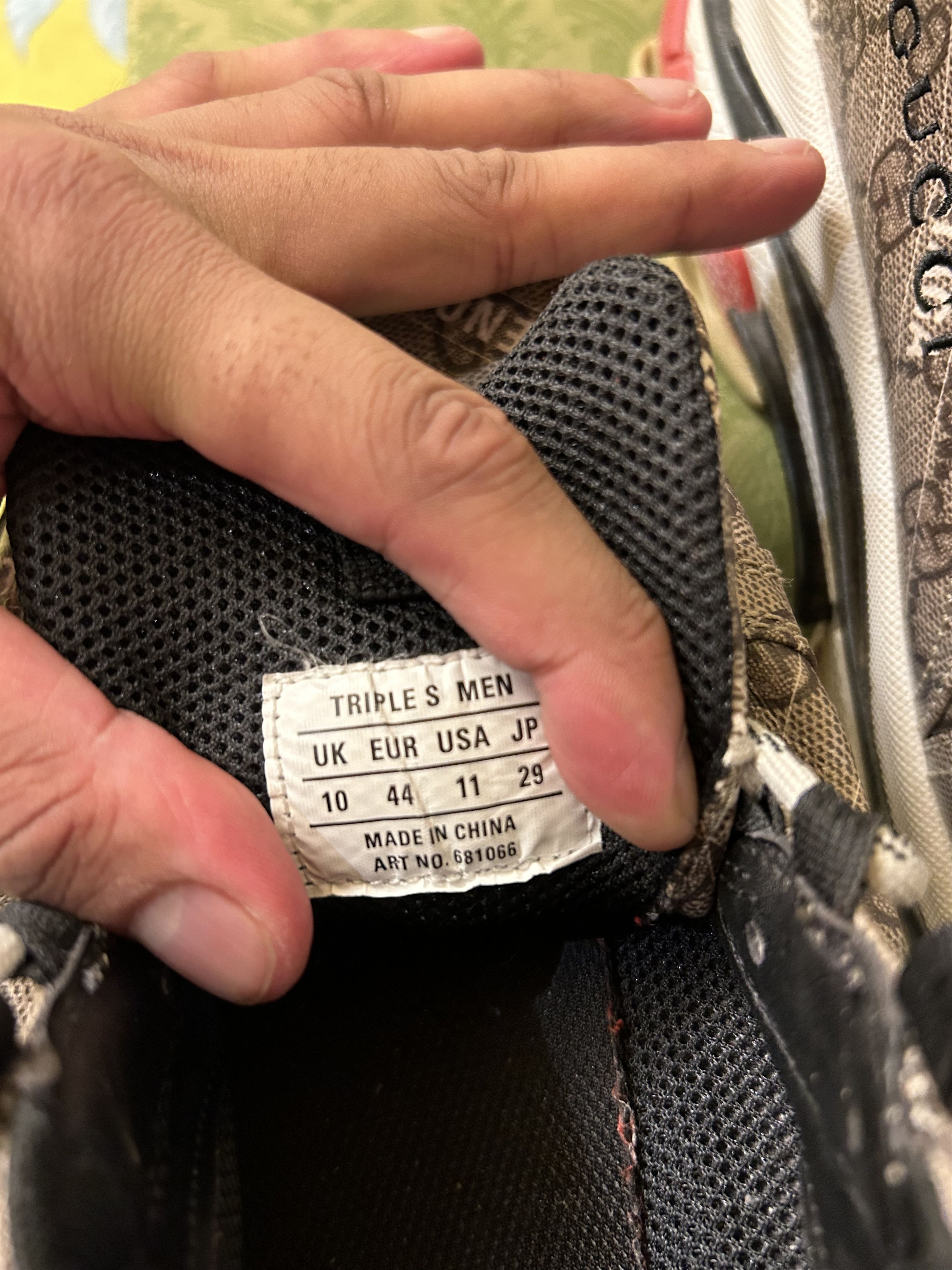 Balenciaga × Gucci “Hacker Project” Triple S Size US 11 / EU 44 - 7 Thumbnail