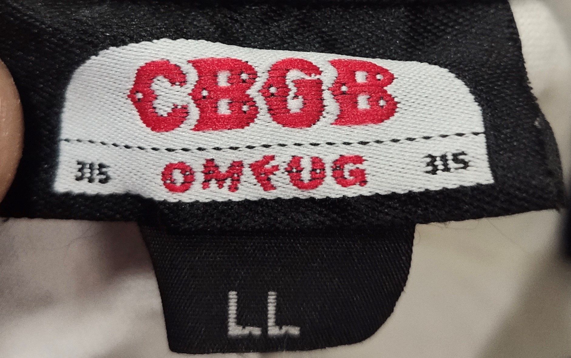 Band Tees CBGB OMFUG 3QUARTER T-SHIRT Size US L / EU 52-54 / 3 - 5 Thumbnail