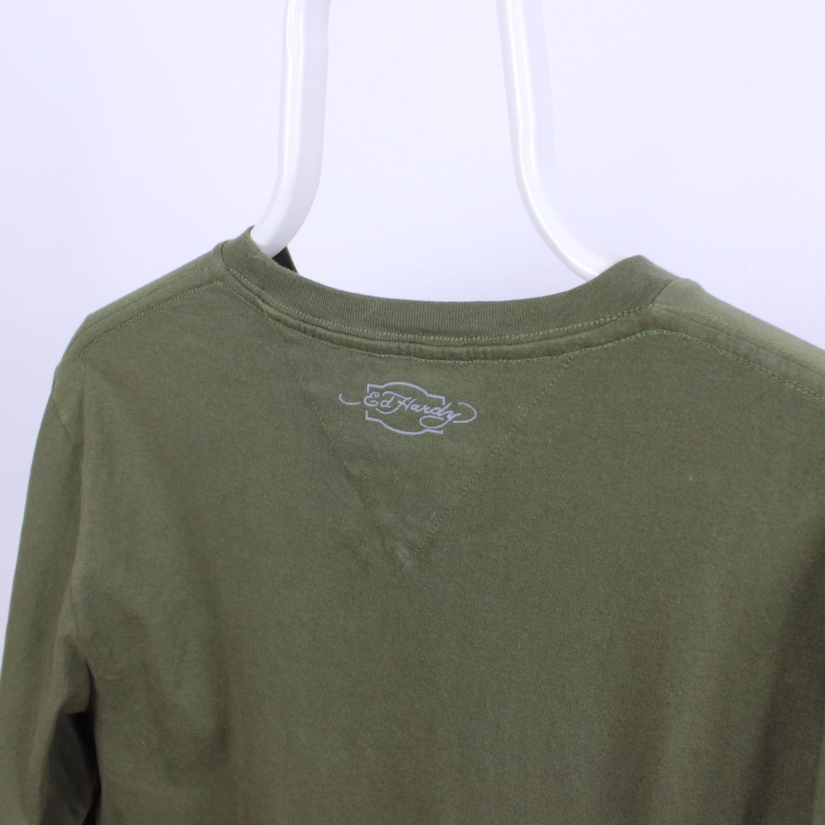 Christian Audigier Ed Hardy By Christian Audigier Y2K Long Sleeve T-Shirt Drip Size US M / EU 48-50 / 2 - 5 Thumbnail