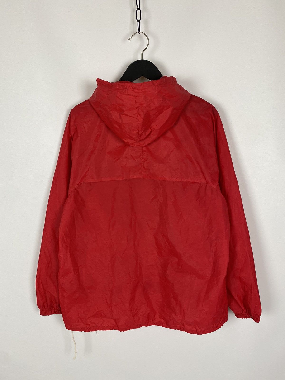 K-Way 1970’s Vintage K-Way Red Packable Anorak Rain Jacket Size US L / EU 52-54 / 3 - 8 Thumbnail