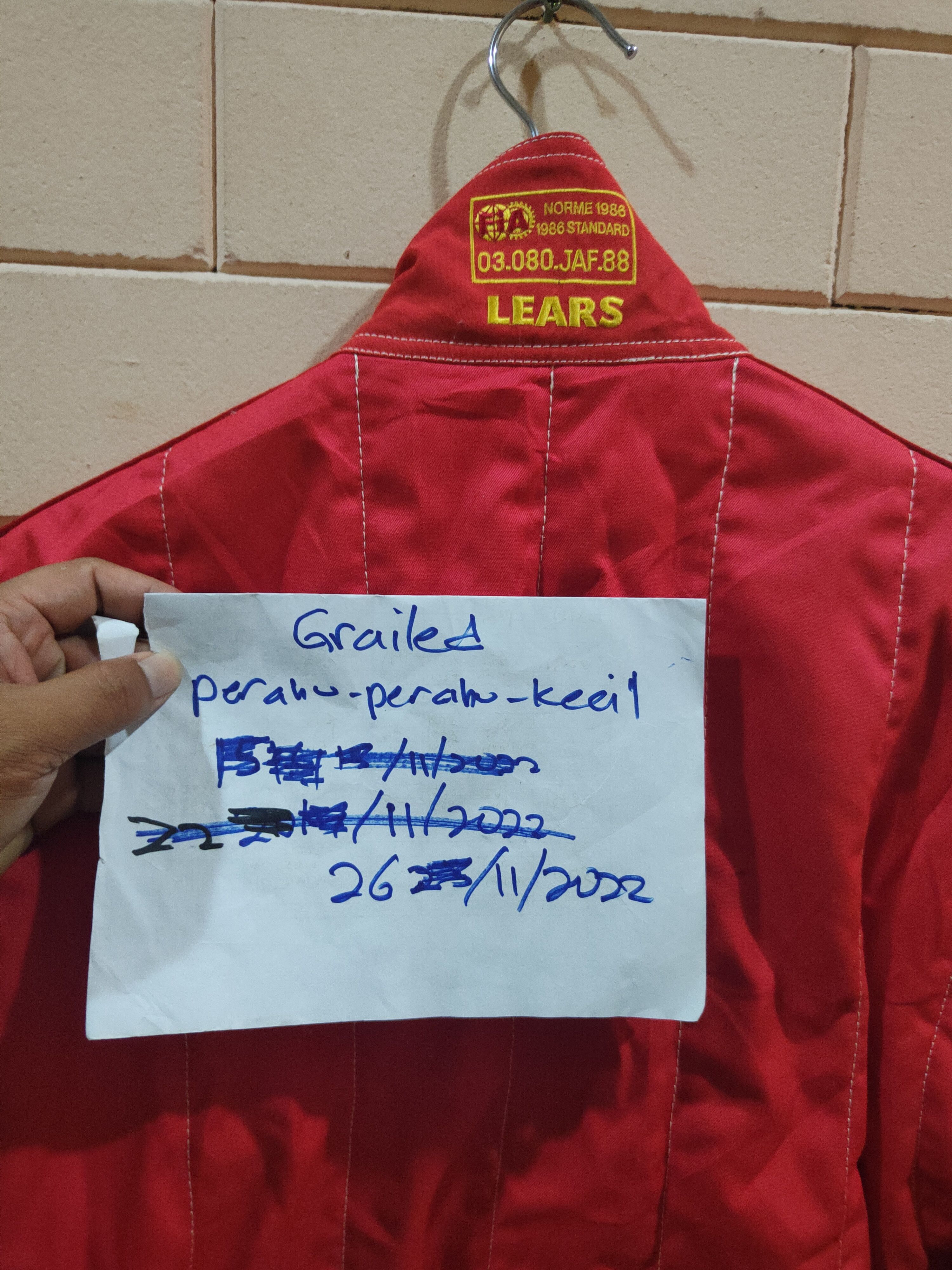 Sports Specialties Overall Racing Suit Size US L / EU 52-54 / 3 - 4 Thumbnail